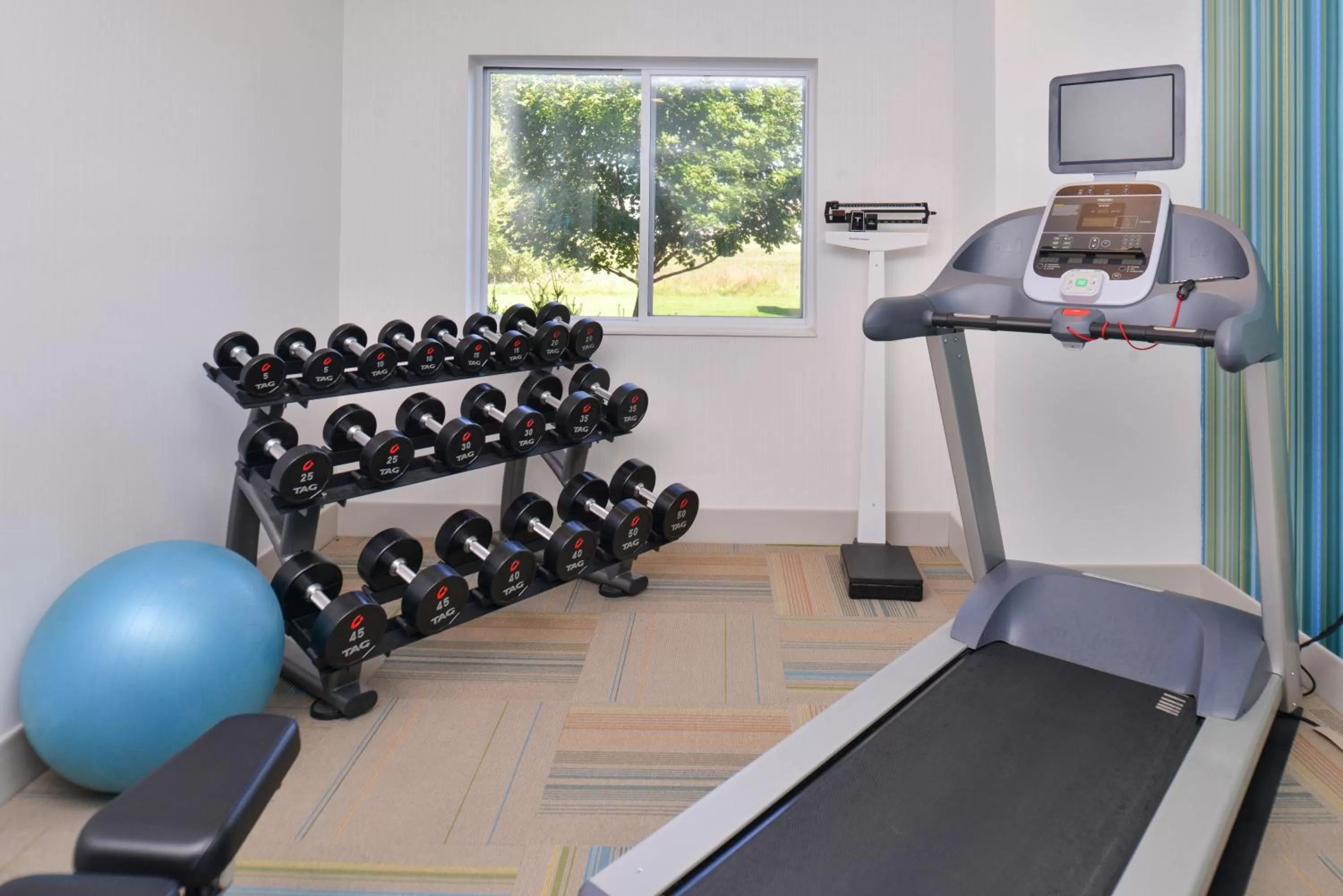 Fitness centre/facilities in Holiday Inn Express Hotel and Suites Stevens Point by IHG