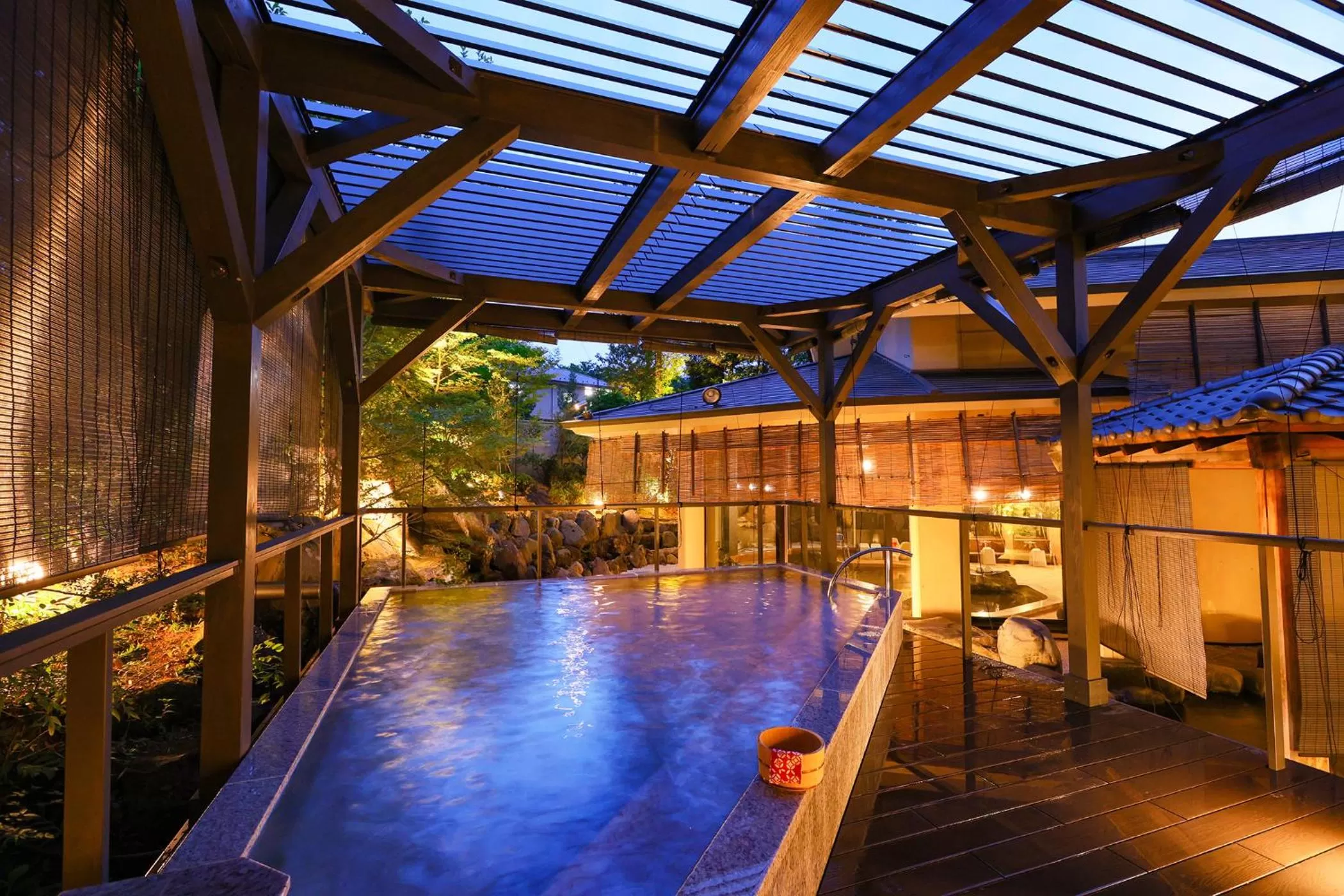 Hot Spring Bath in TAOYA Akiu