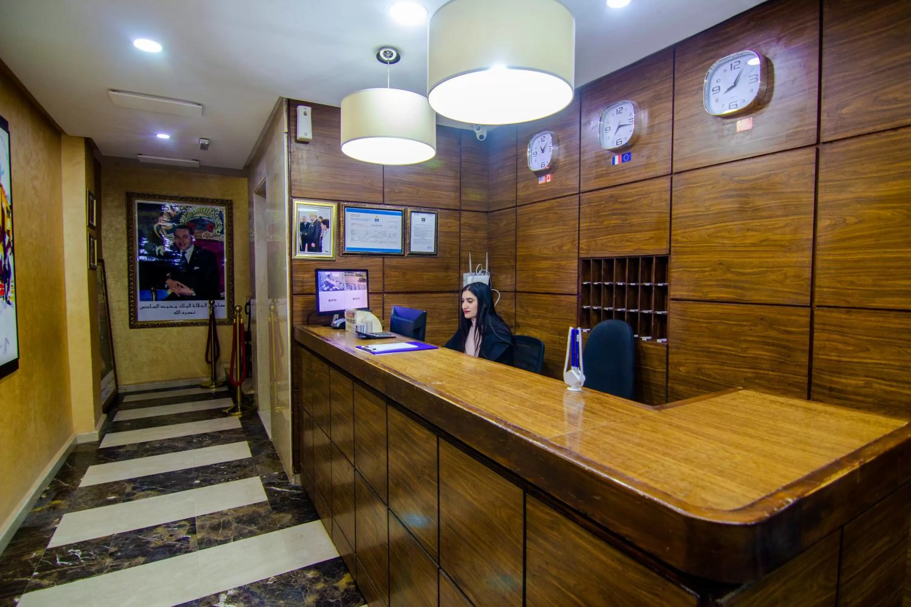 Staff, Lobby/Reception in Hotel vallee ziz