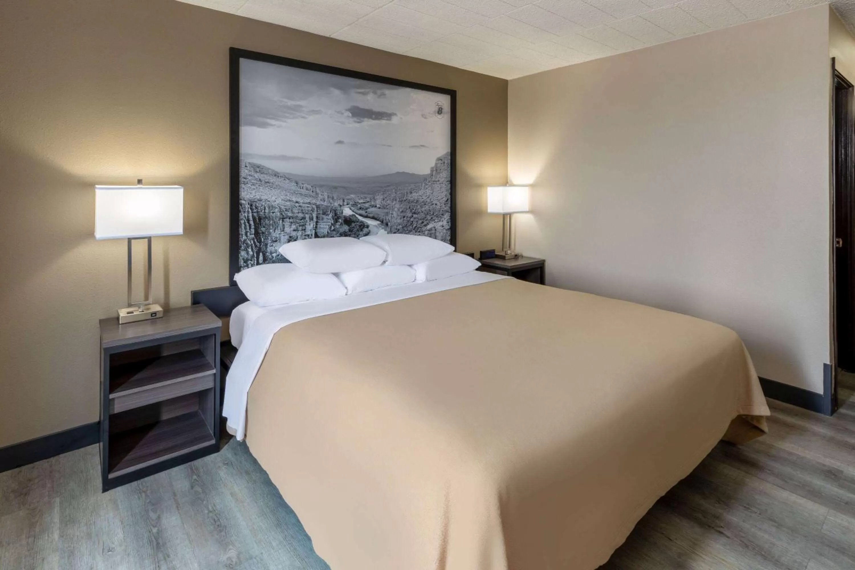 Photo of the whole room, Bed in Super 8 by Wyndham Laredo