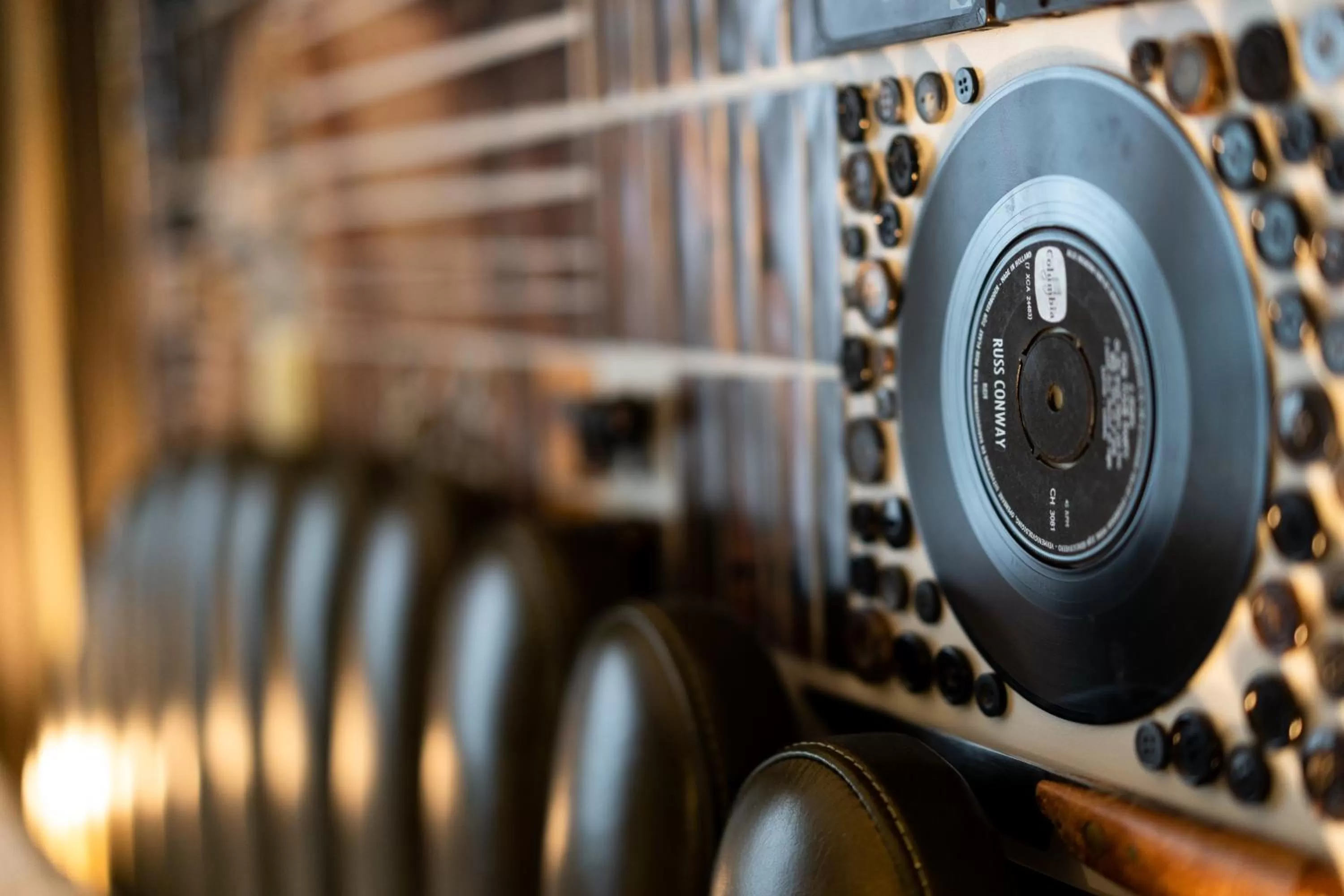 Decorative detail in The Collector