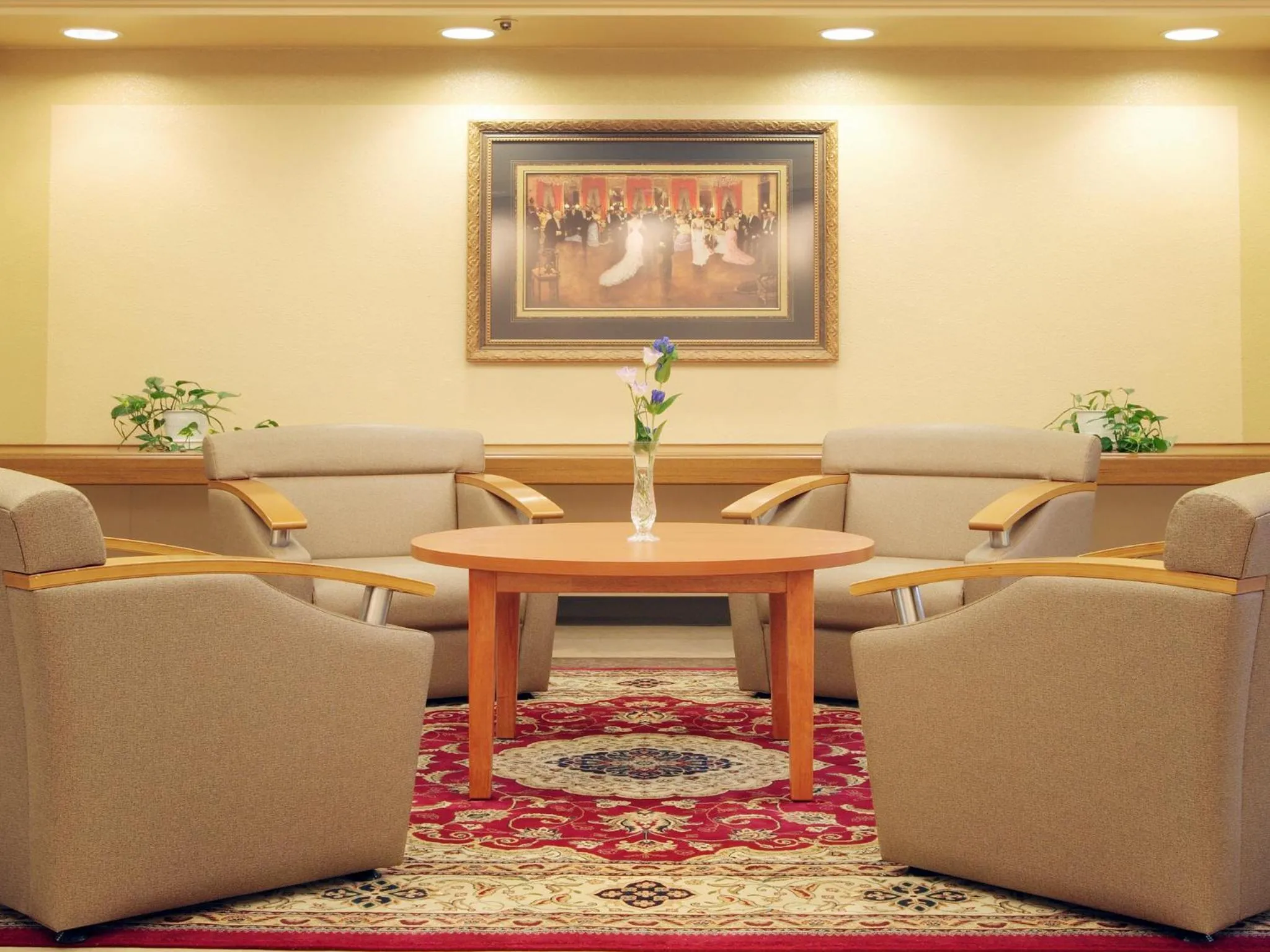 Lobby or reception in Hotel Pearl City Morioka