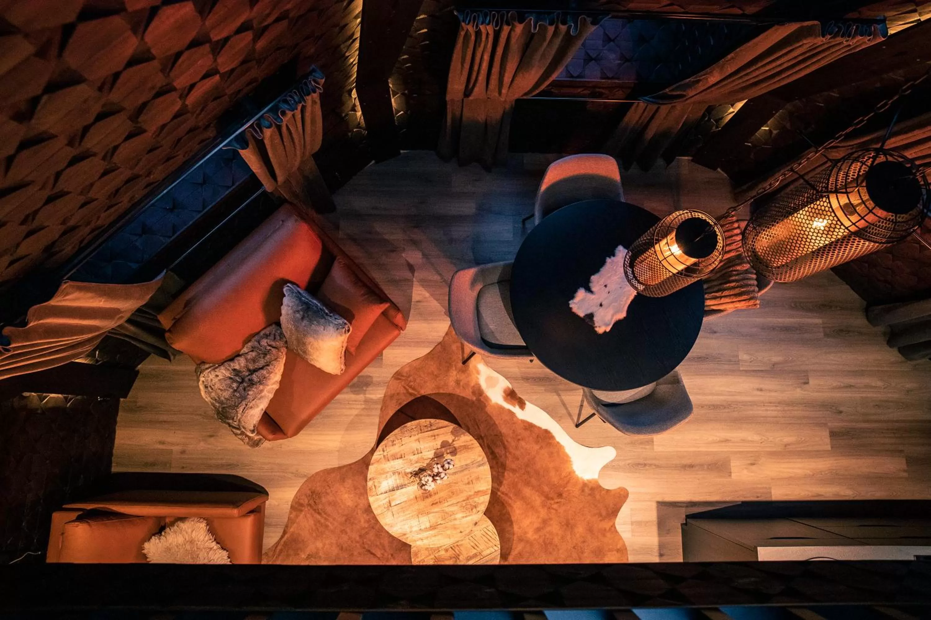 Living room in Apukka Resort