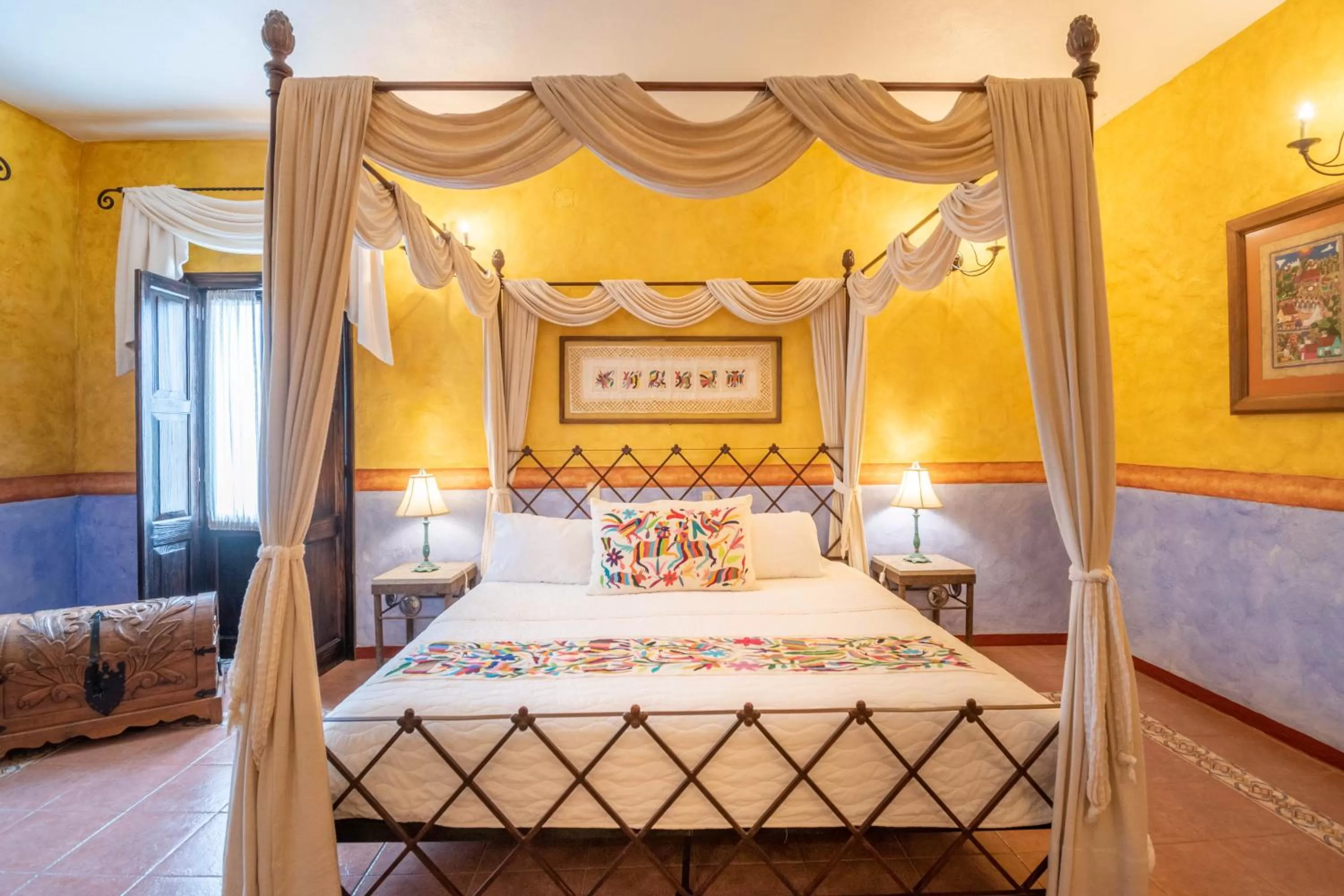 Bed in Quinta Las Acacias Hotel Boutique