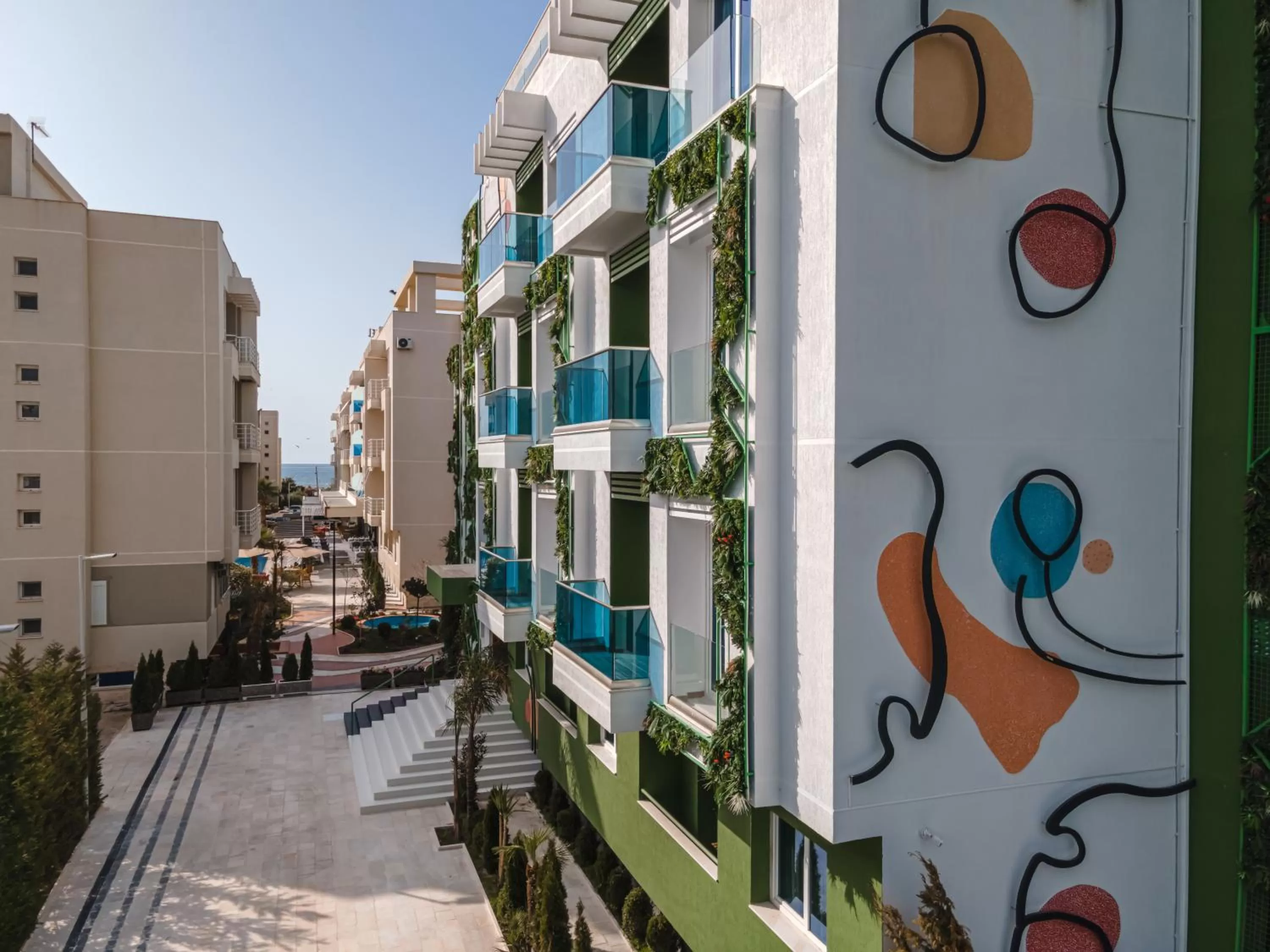 Property building in Ledina Hotel