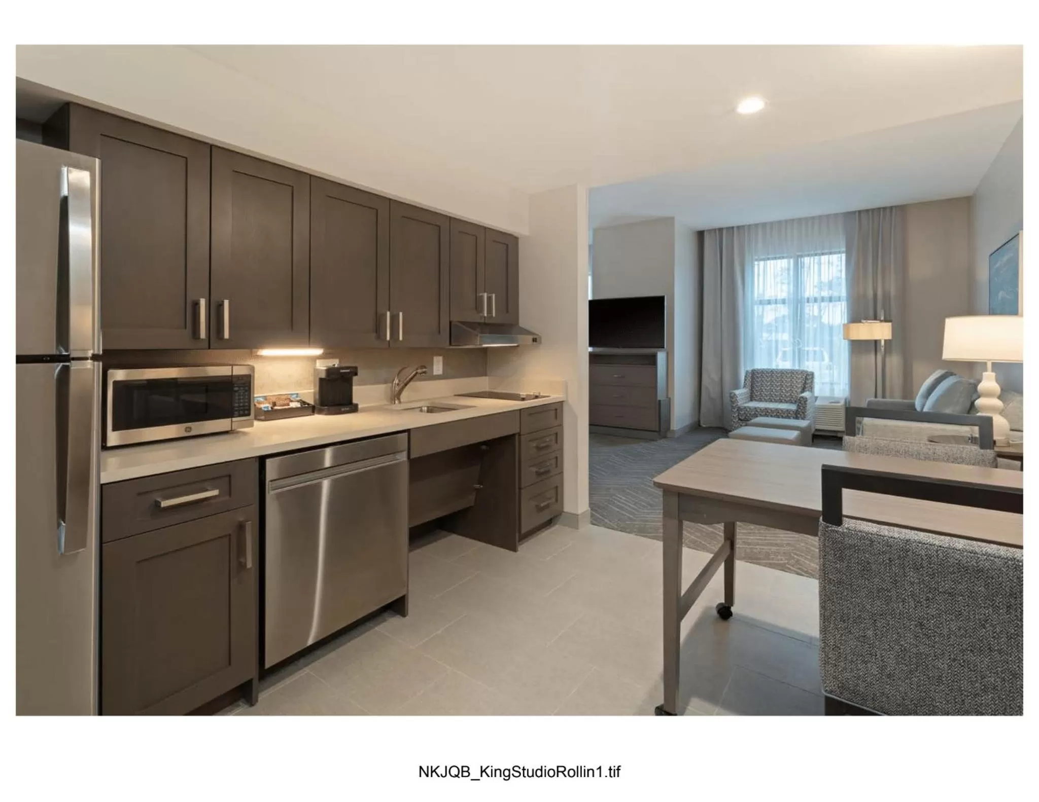Kitchen or kitchenette in Homewood Suites By Hilton Panama City Beach, Fl
