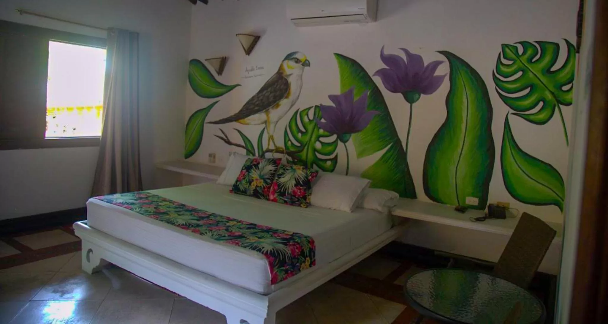 Bed in Hotel Portón del Sol