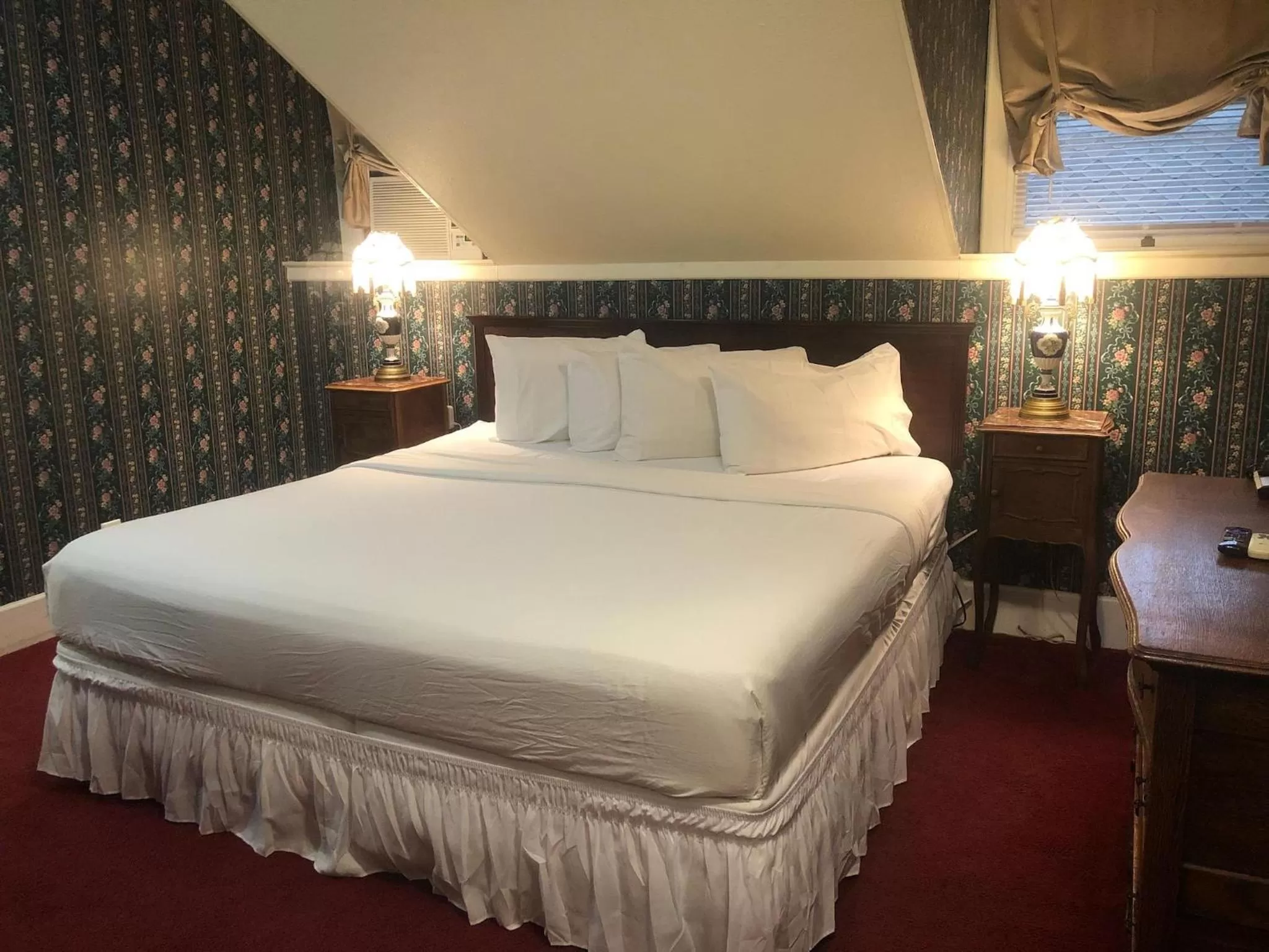 Bed in Copper Queen Hotel