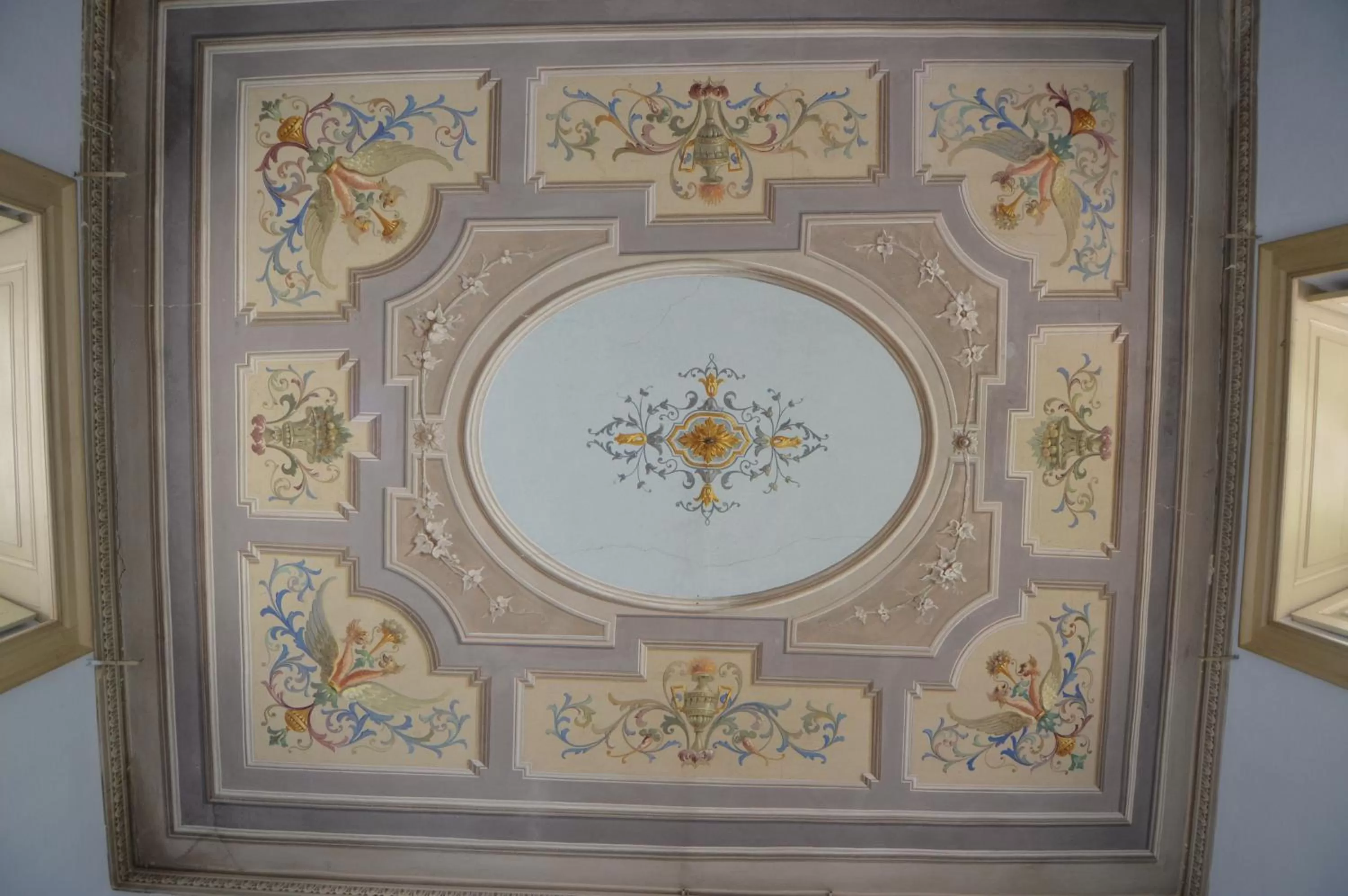 Decorative detail in B&B Villa Rosalinda