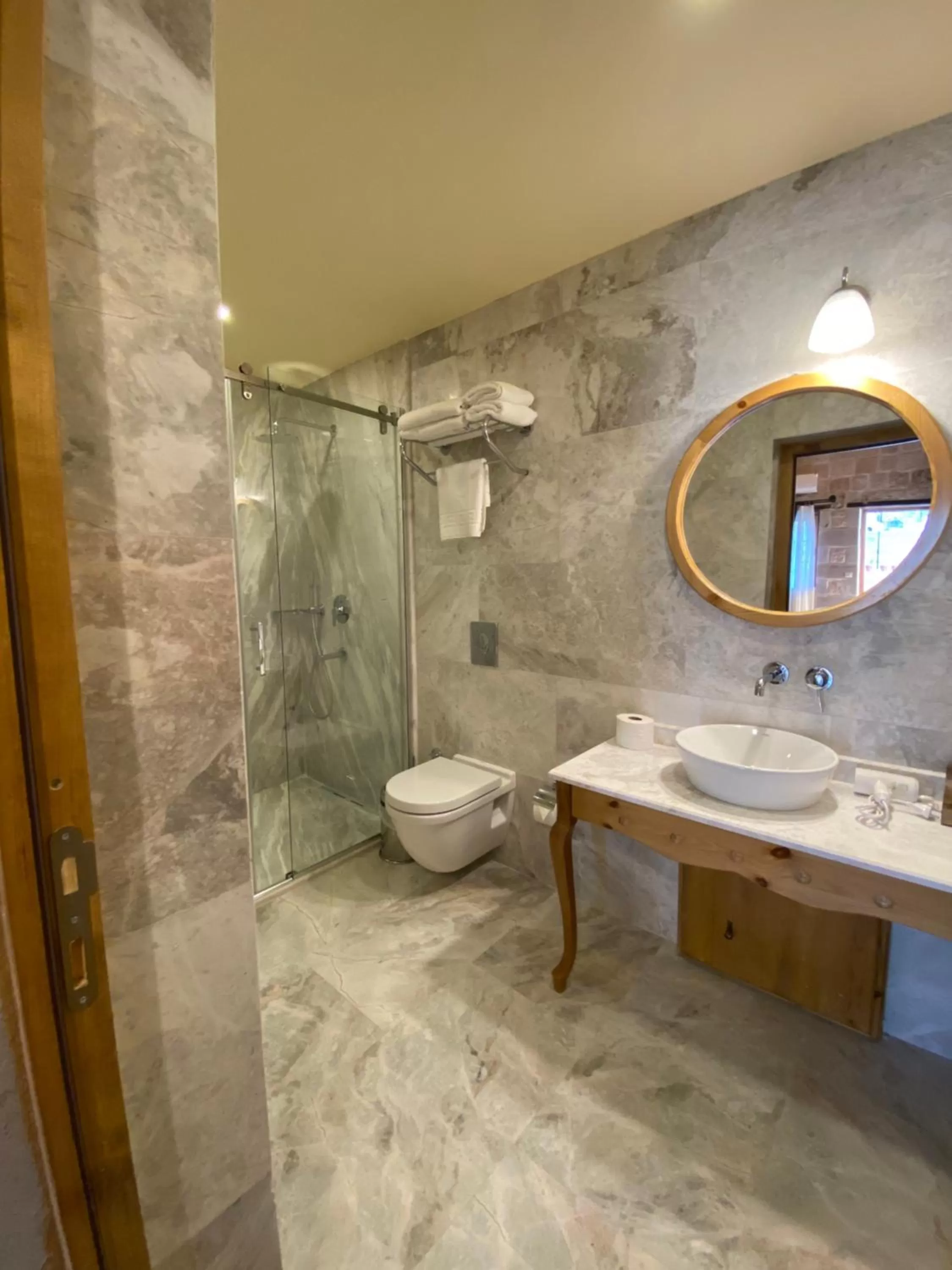 Bathroom in Cratus Stone Palace