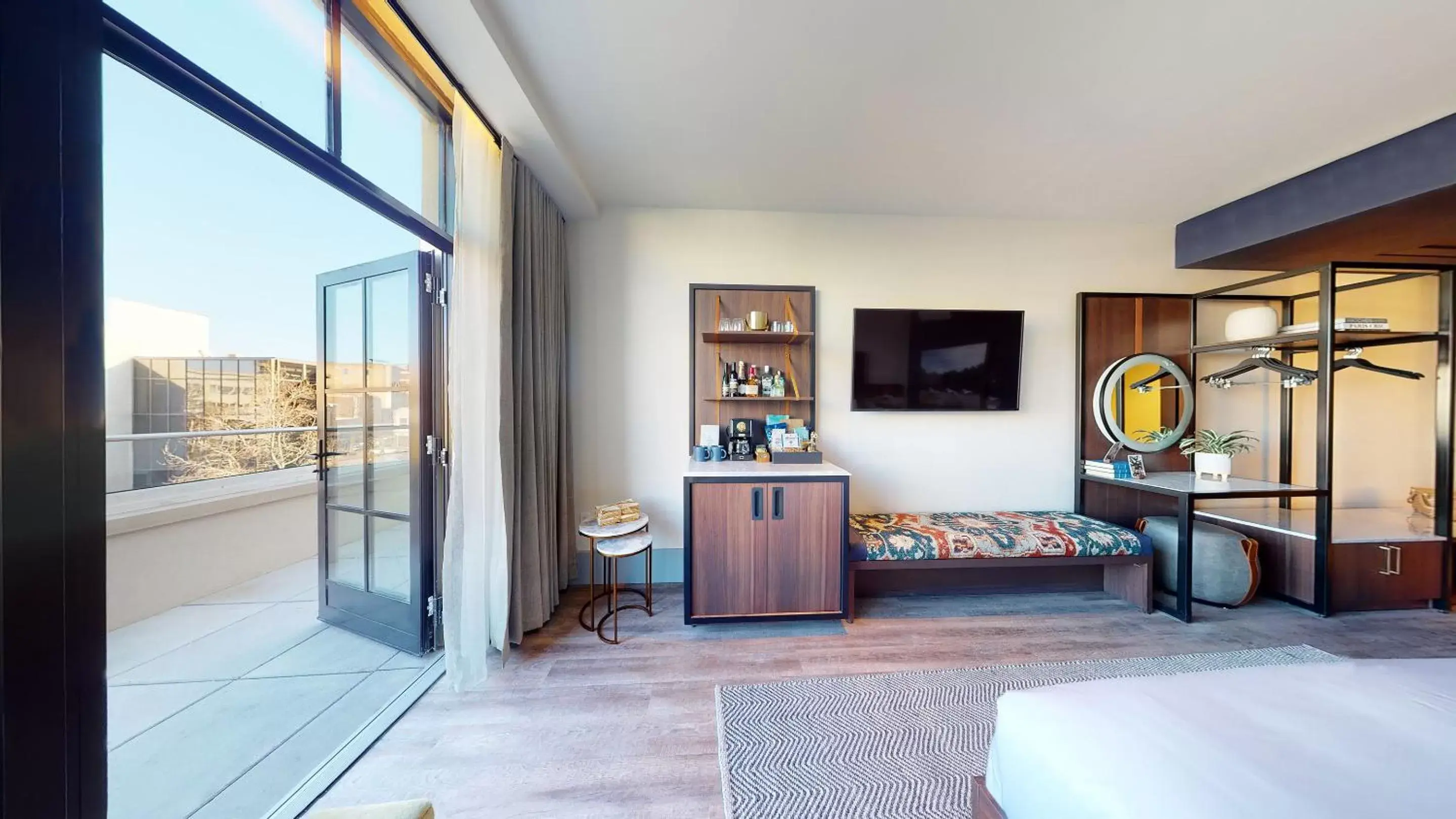 King Suite in The Restoration Asheville King Suite in The Restoration Asheville