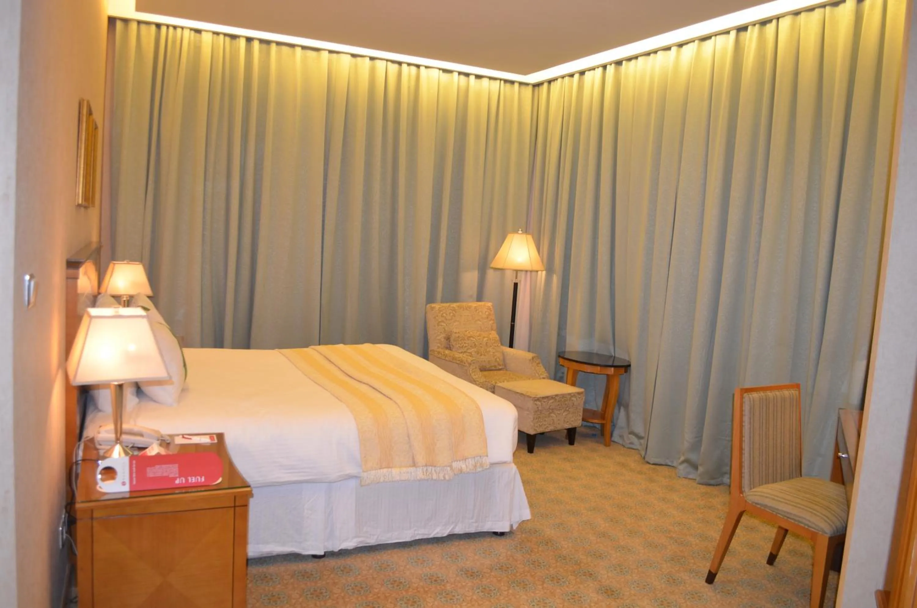 Bedroom, Bed in Eastyard Khobar Hotel - Formerly Ramada by Wyndham Khobar
