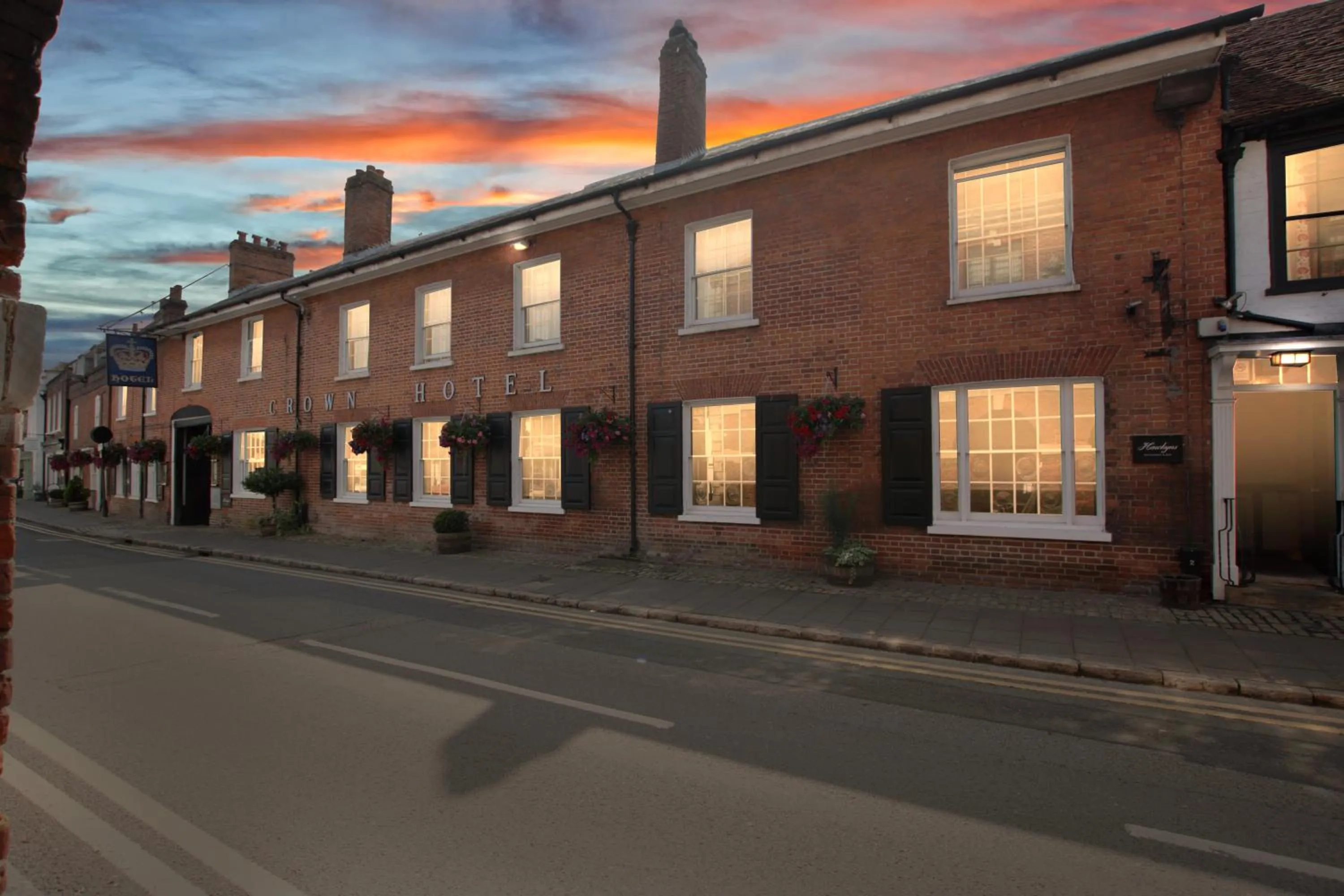 Property building in The Crown