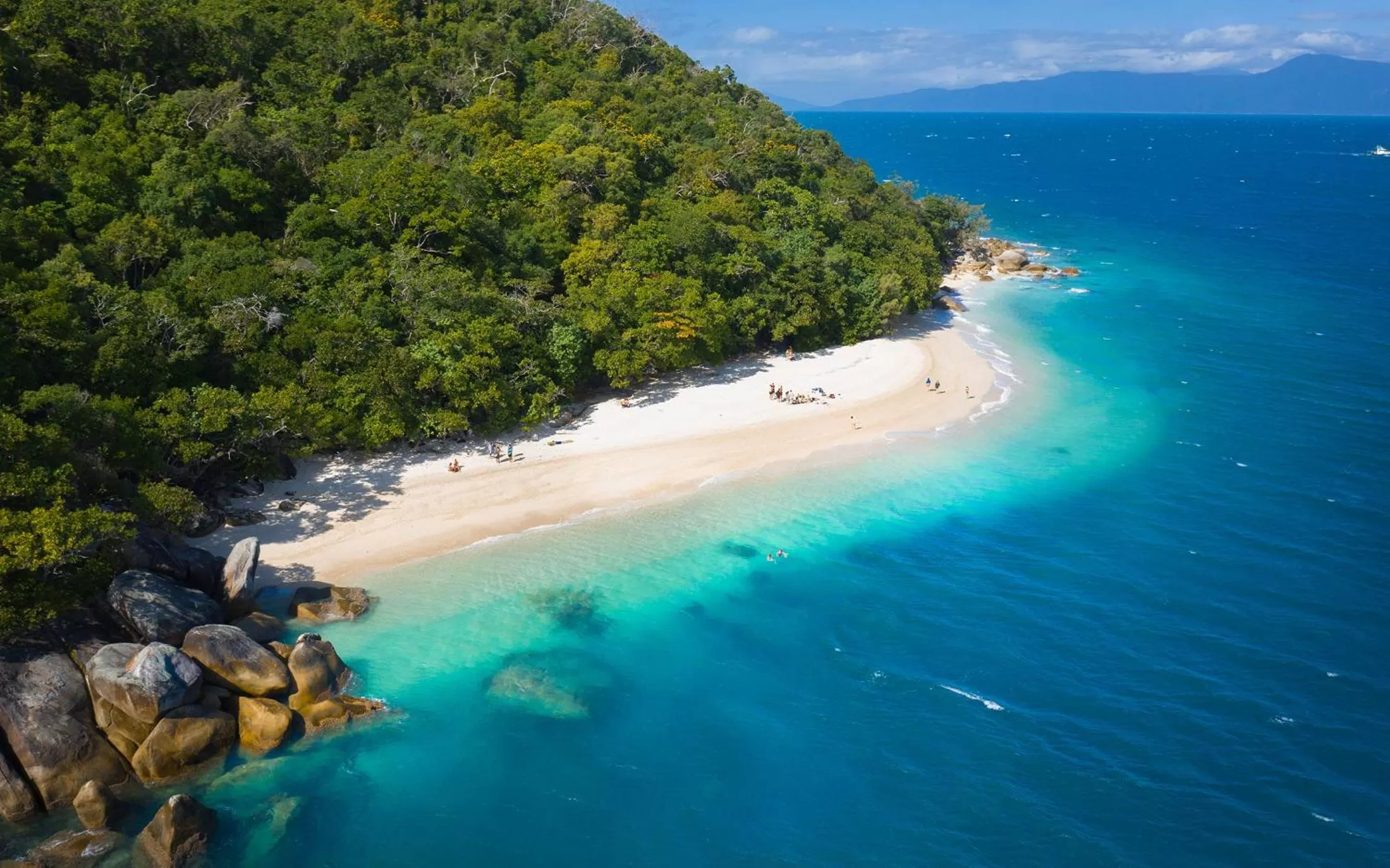 Natural landscape in Fitzroy Island Resort