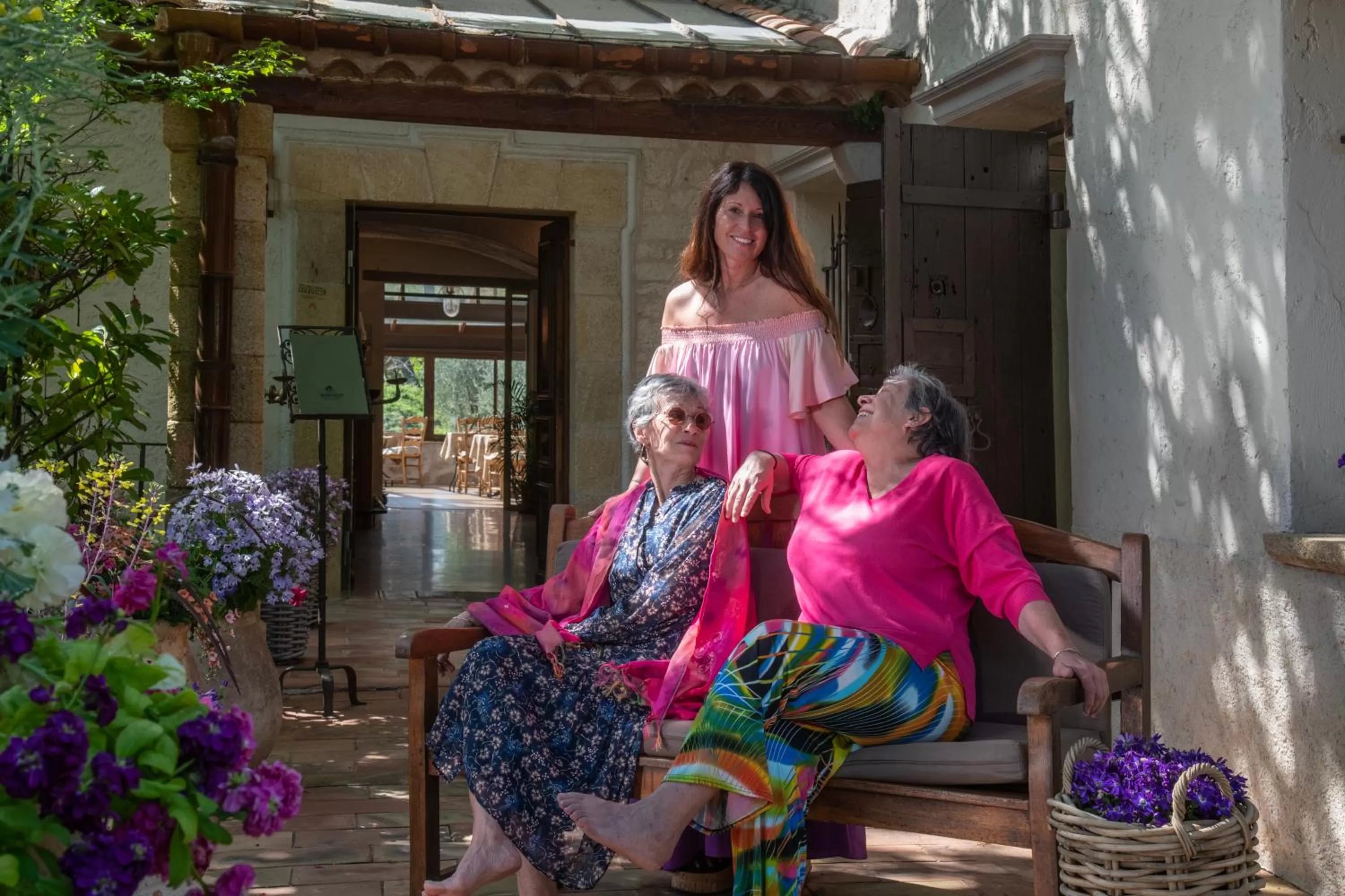 Facade/entrance in Hotel Les Messugues