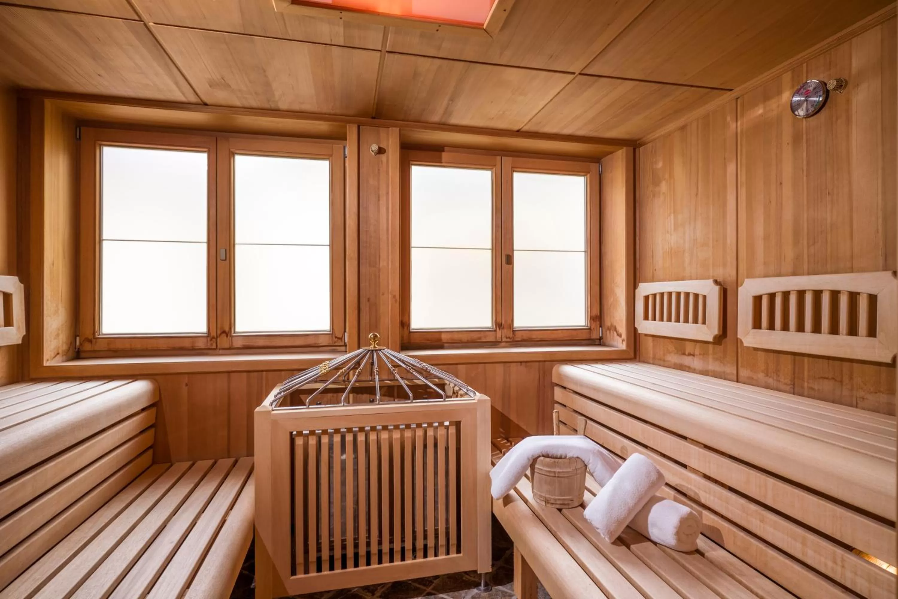 Sauna in Alpenhof Hotel Garni Suprême