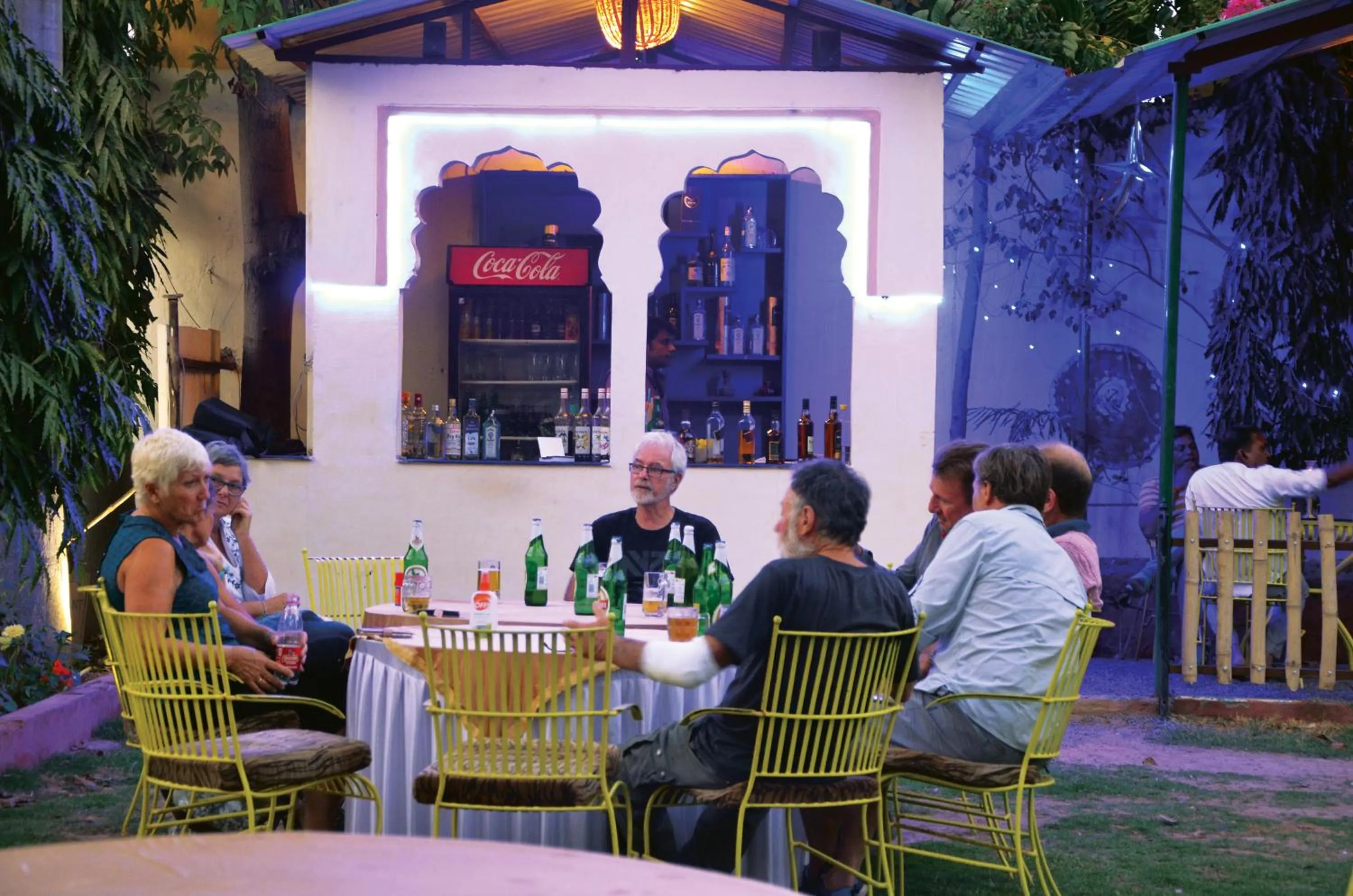 BBQ facilities in Raj Palace Resort