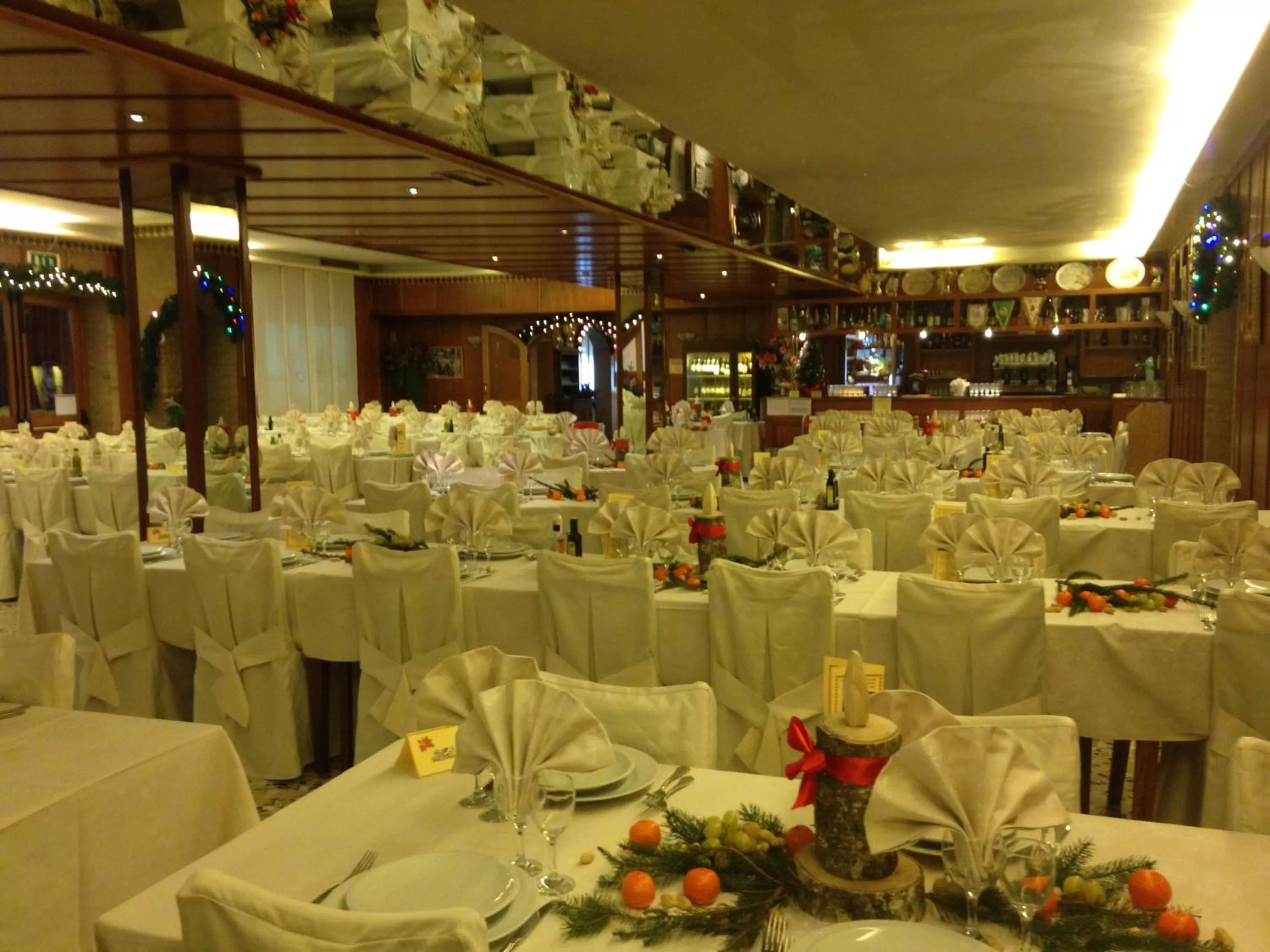Dining area in Hotel Pizzeria Ristorante "Al Leone"