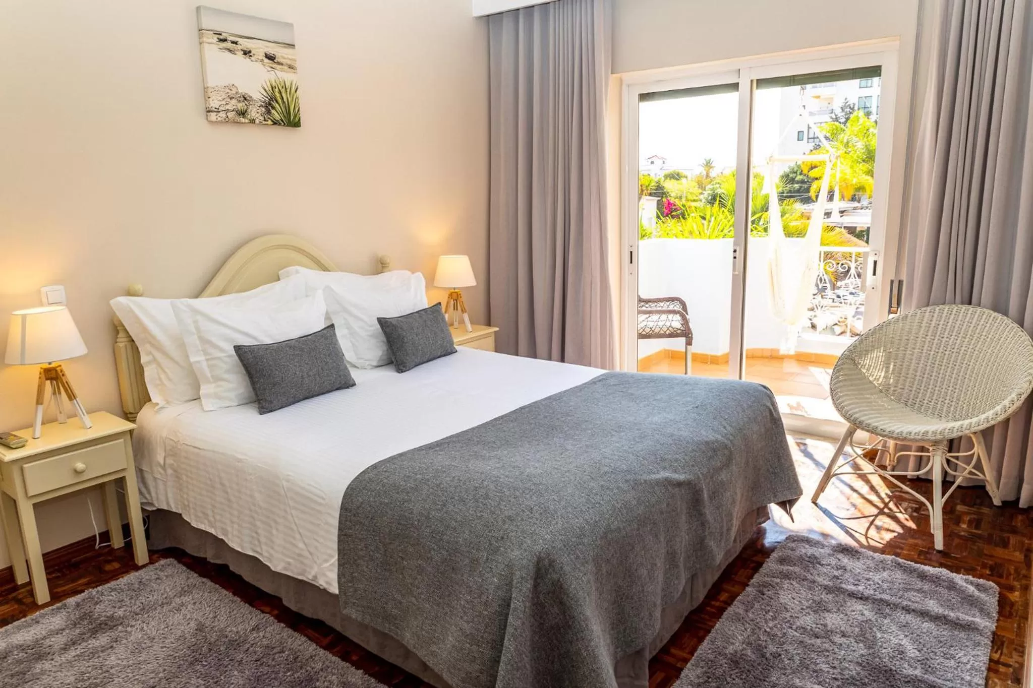 Bed in Giramar Apartamentos Turisticos