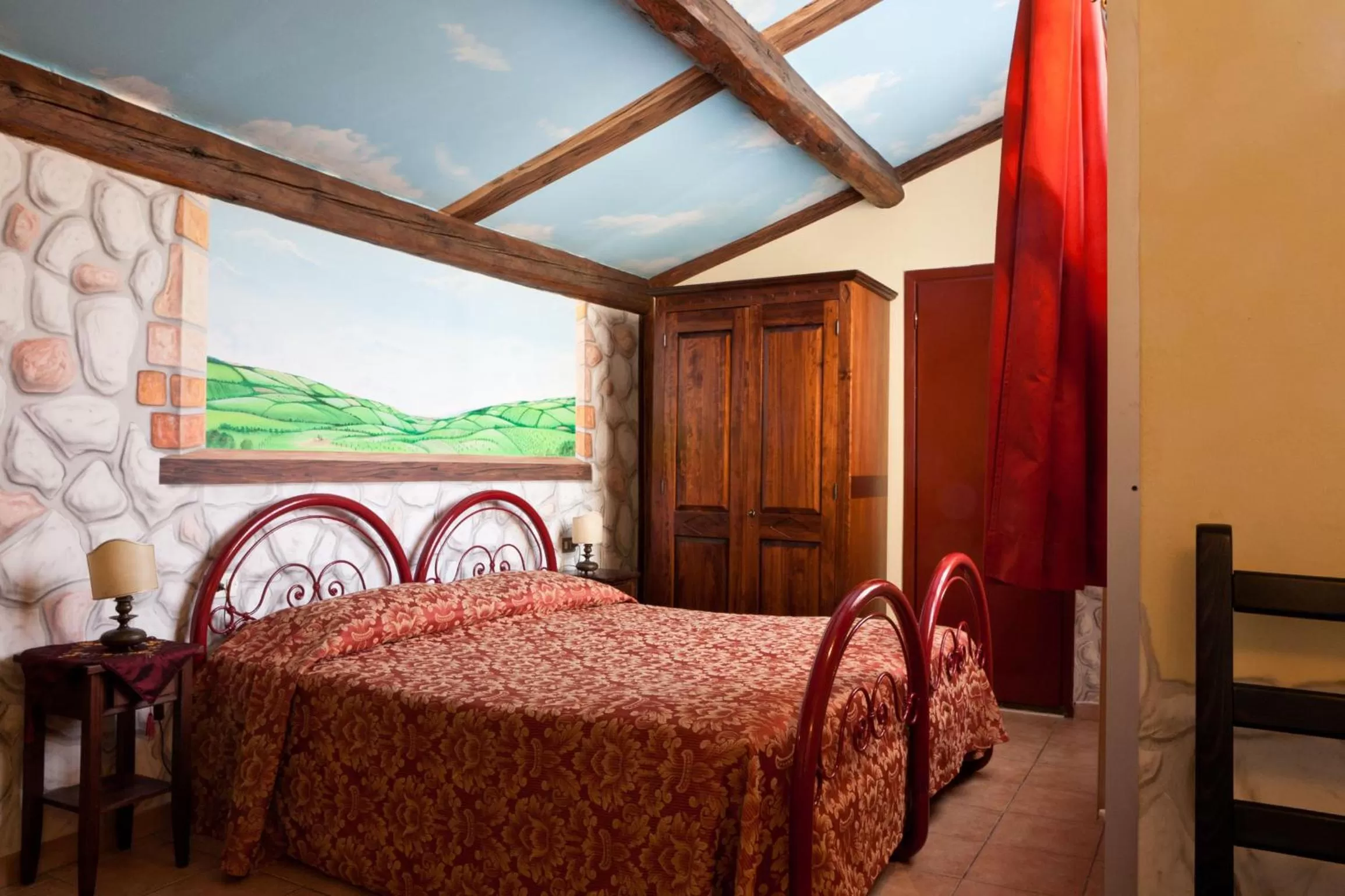 Bed in Hotel Masaccio