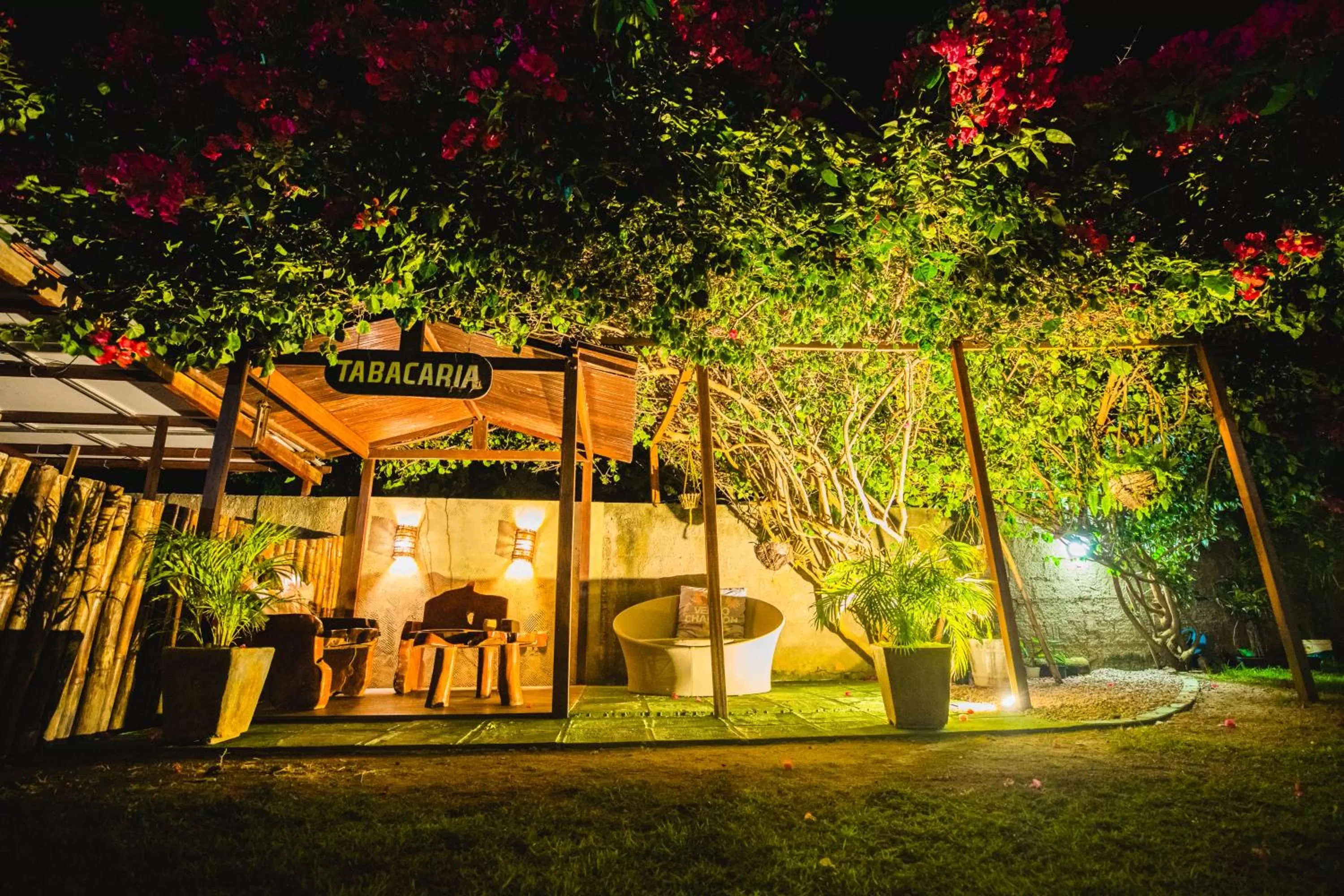 Garden in Pousada Rangai