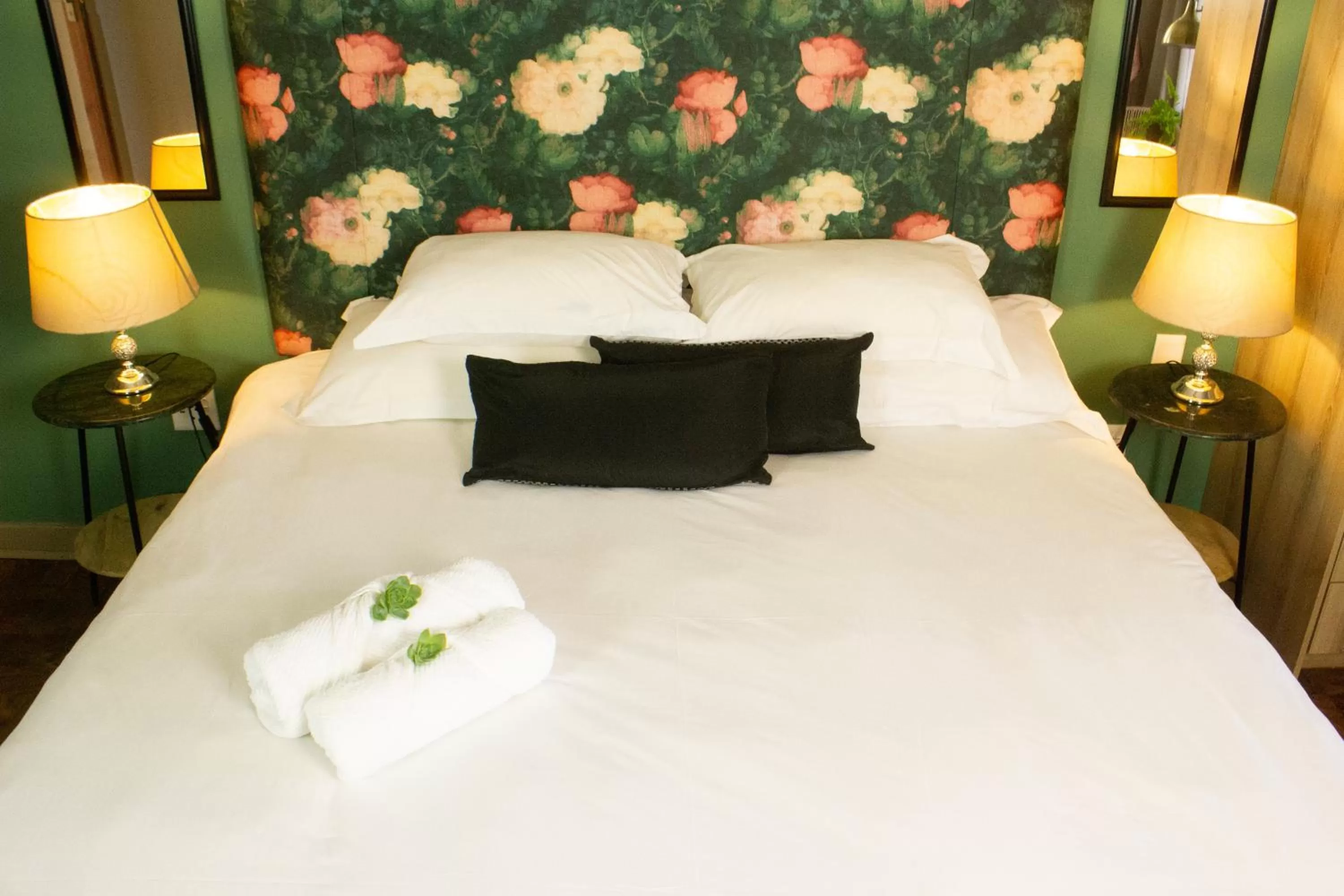 Bed in Ben's Bed and Breakfast