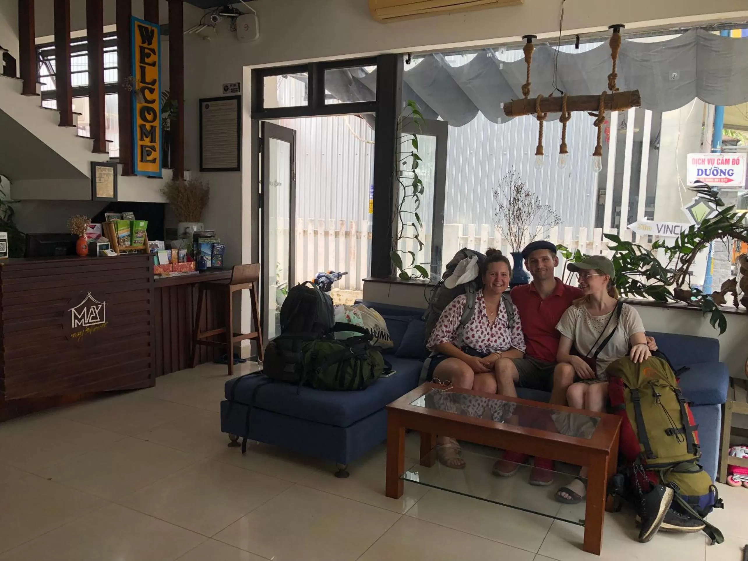 Lobby or reception in May's House Hoi An