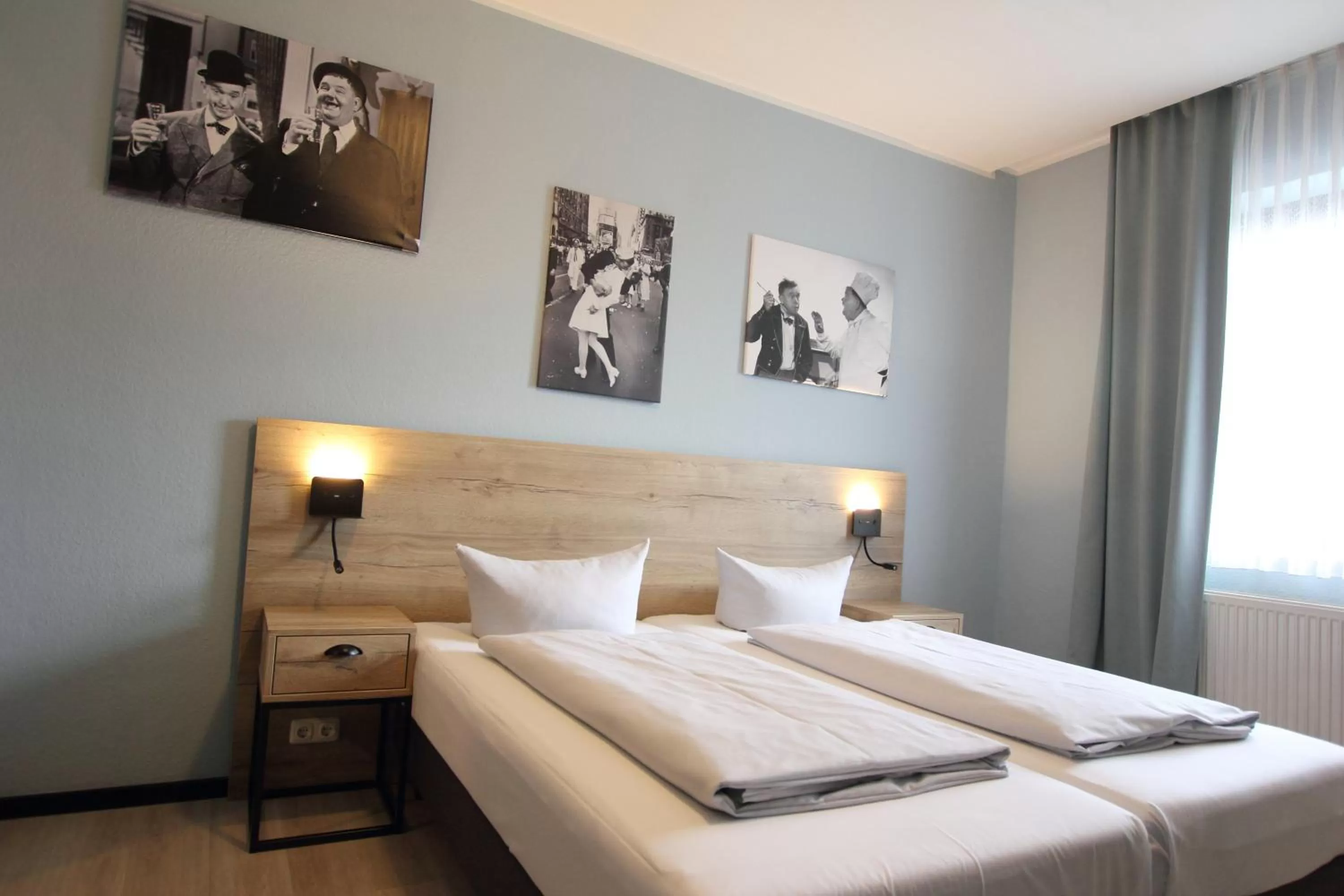 Bed in zeitlos Hotel und Restaurant am Fuchsbach