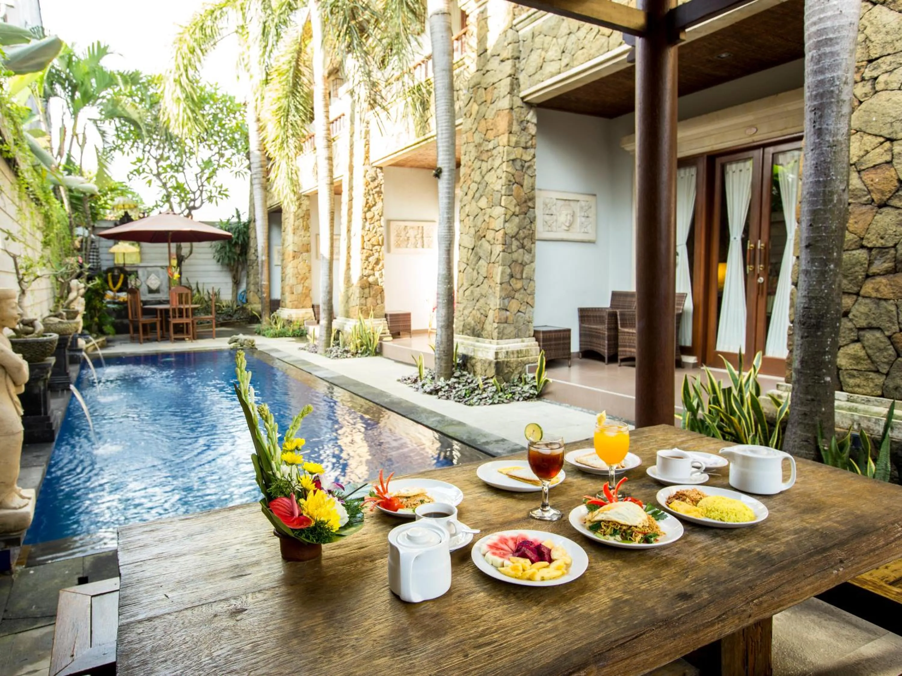 Pool view in Sindhu Mertha Sanur