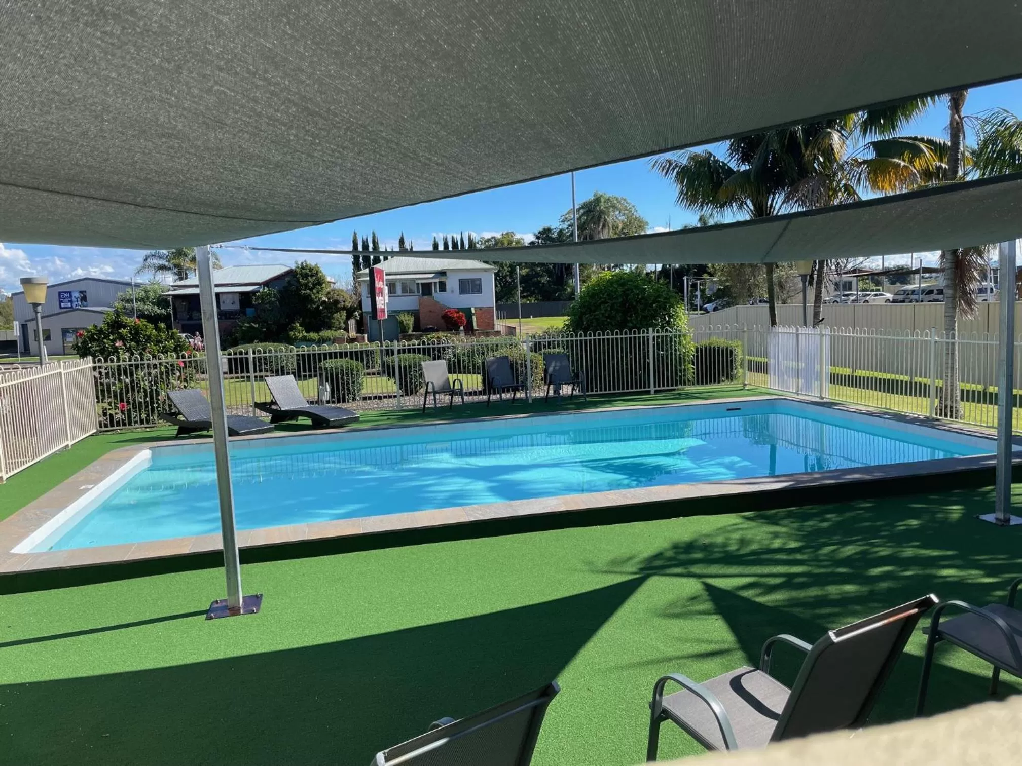 Swimming pool in City Centre Motel Kempsey