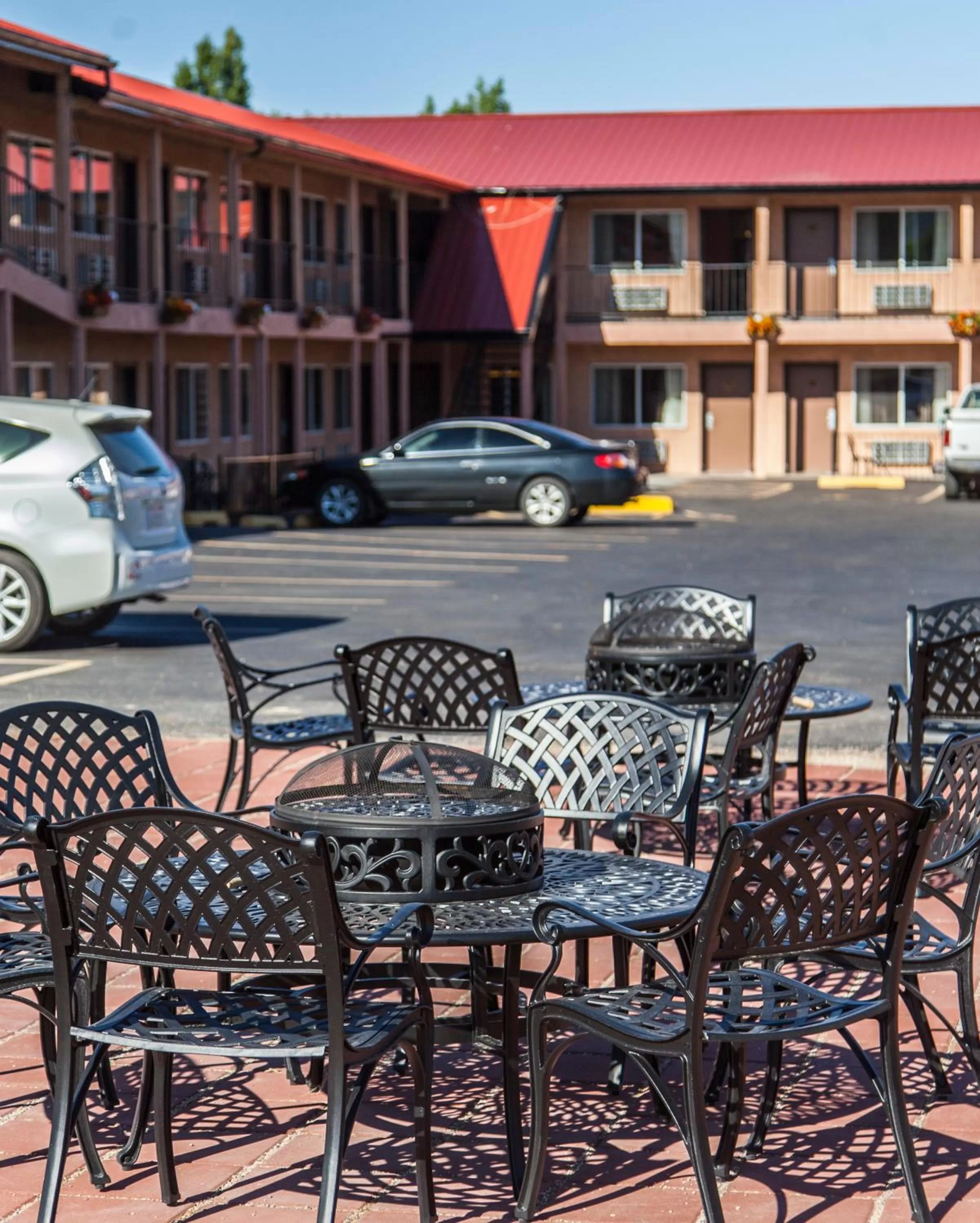 BBQ facilities in Mountain View Lodge
