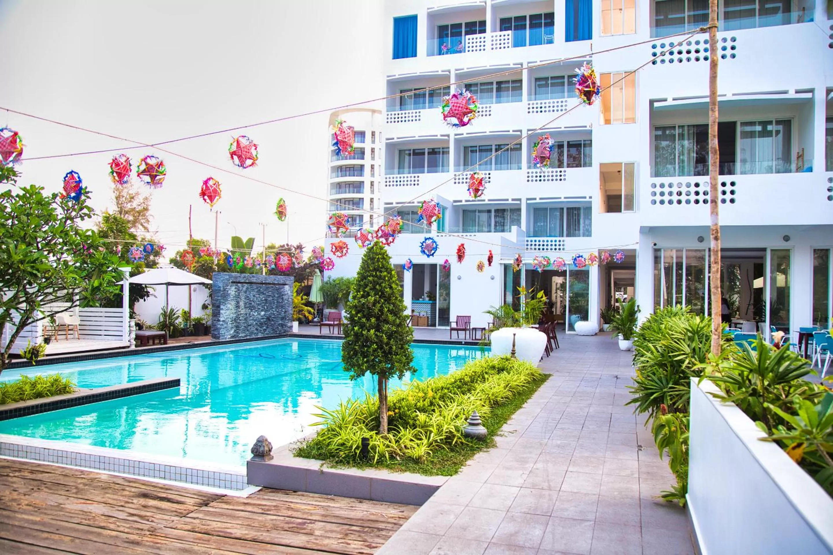 Facade/entrance in Naiya Sea Resort