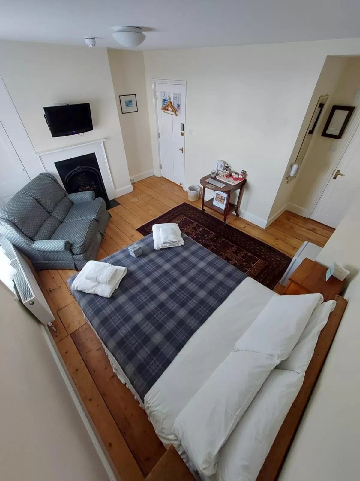 Bedroom, Bed in Canterbury Black Horse