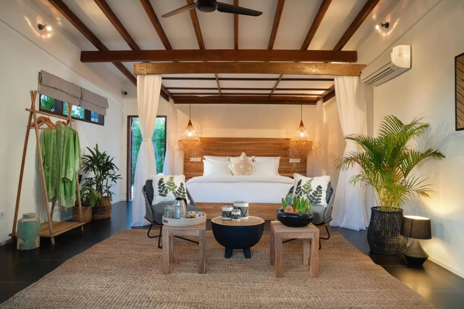 Bedroom, Bed in Pondok Santi Estate