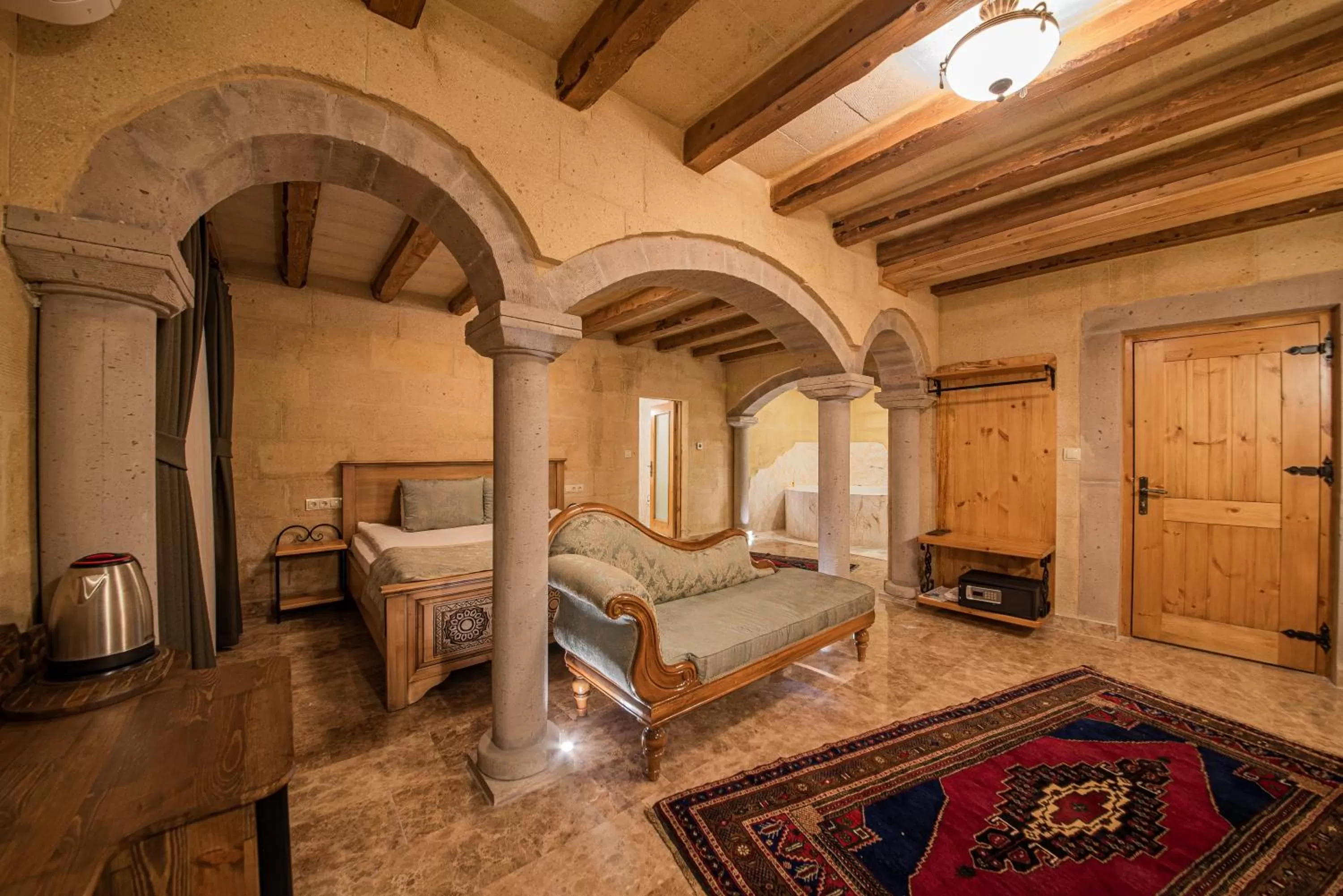 Bed in Cratus Stone Palace