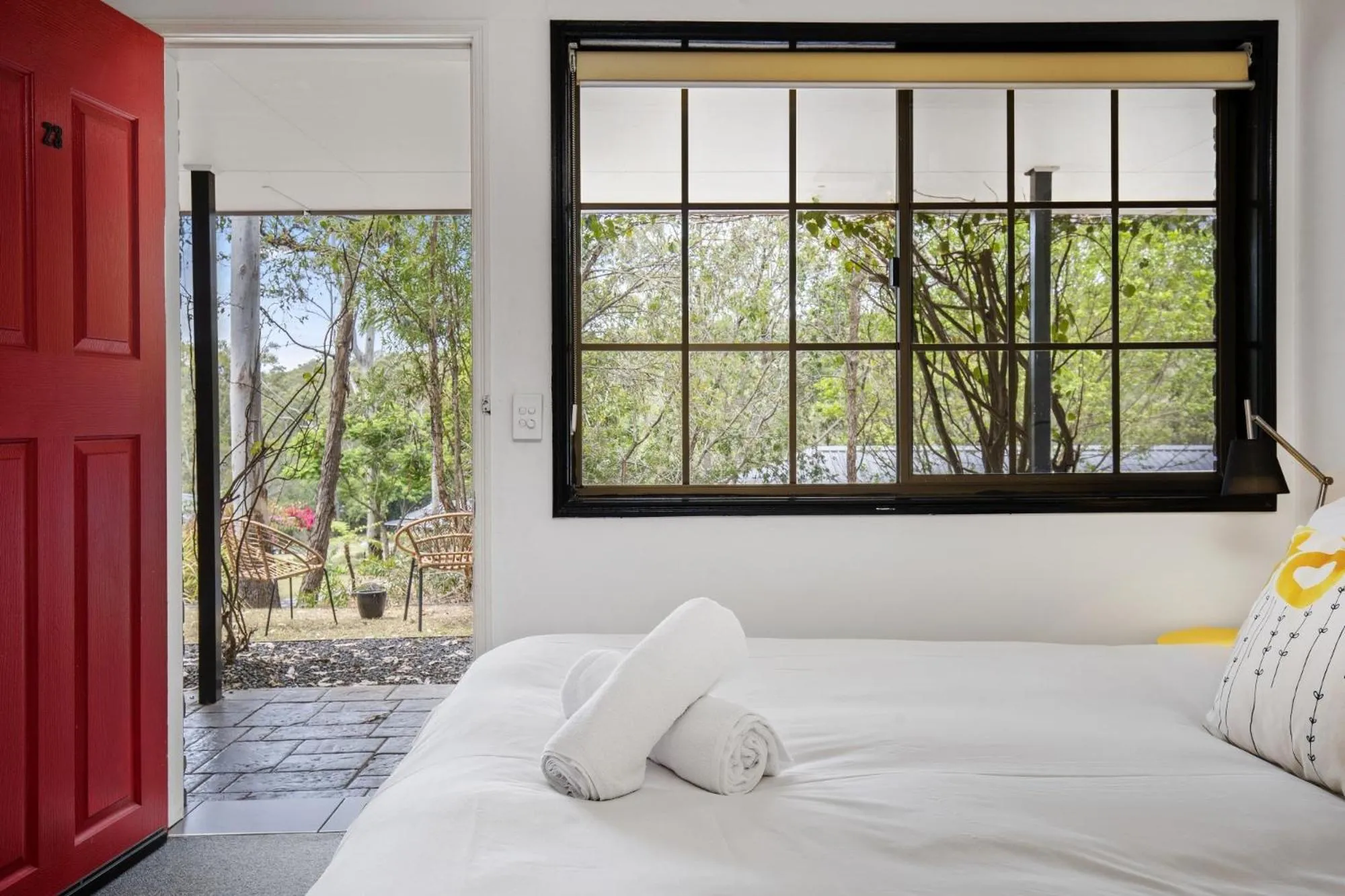 Bed in Cedar Creek Lodges