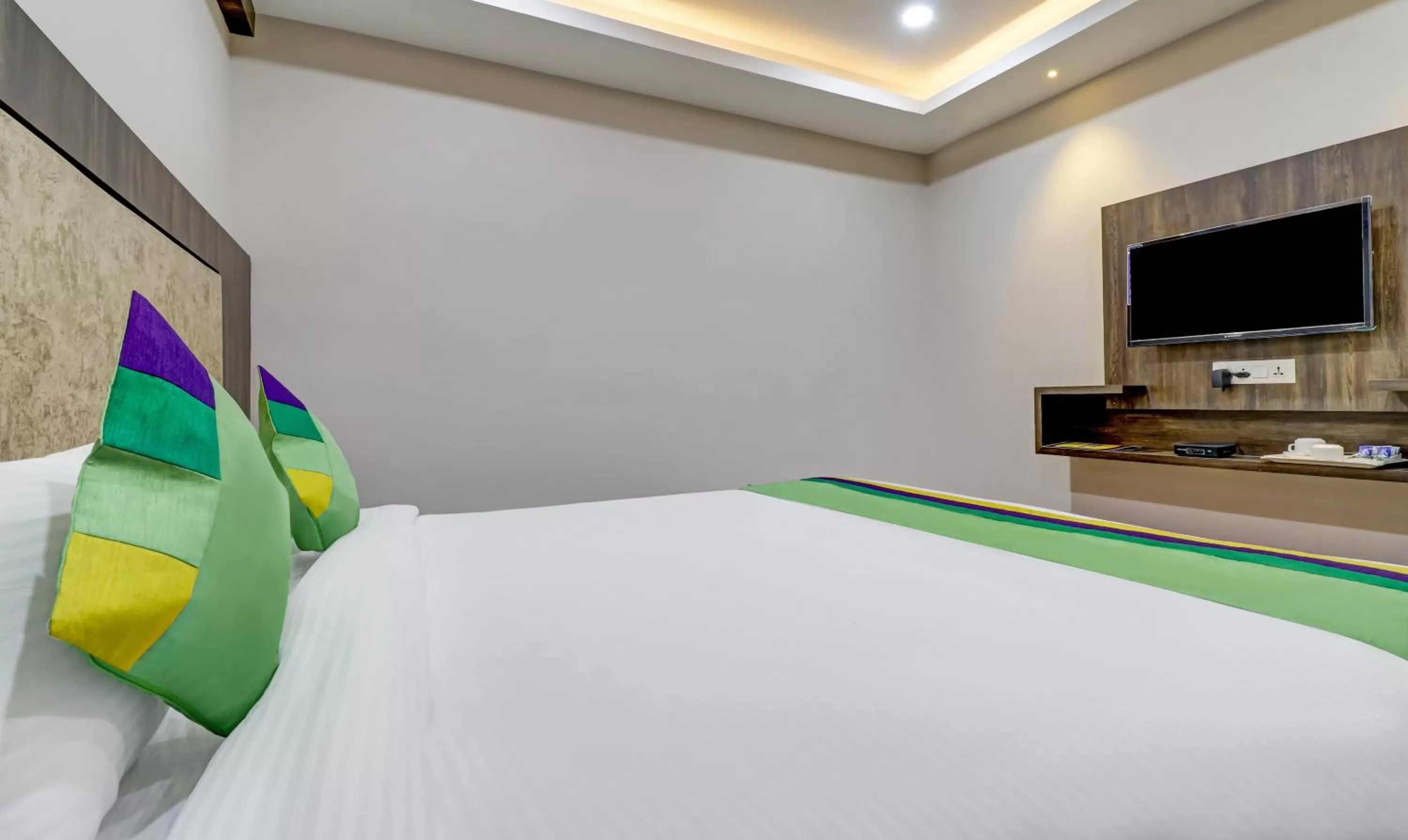 Bed in Hotel Bikalal, Bikaner