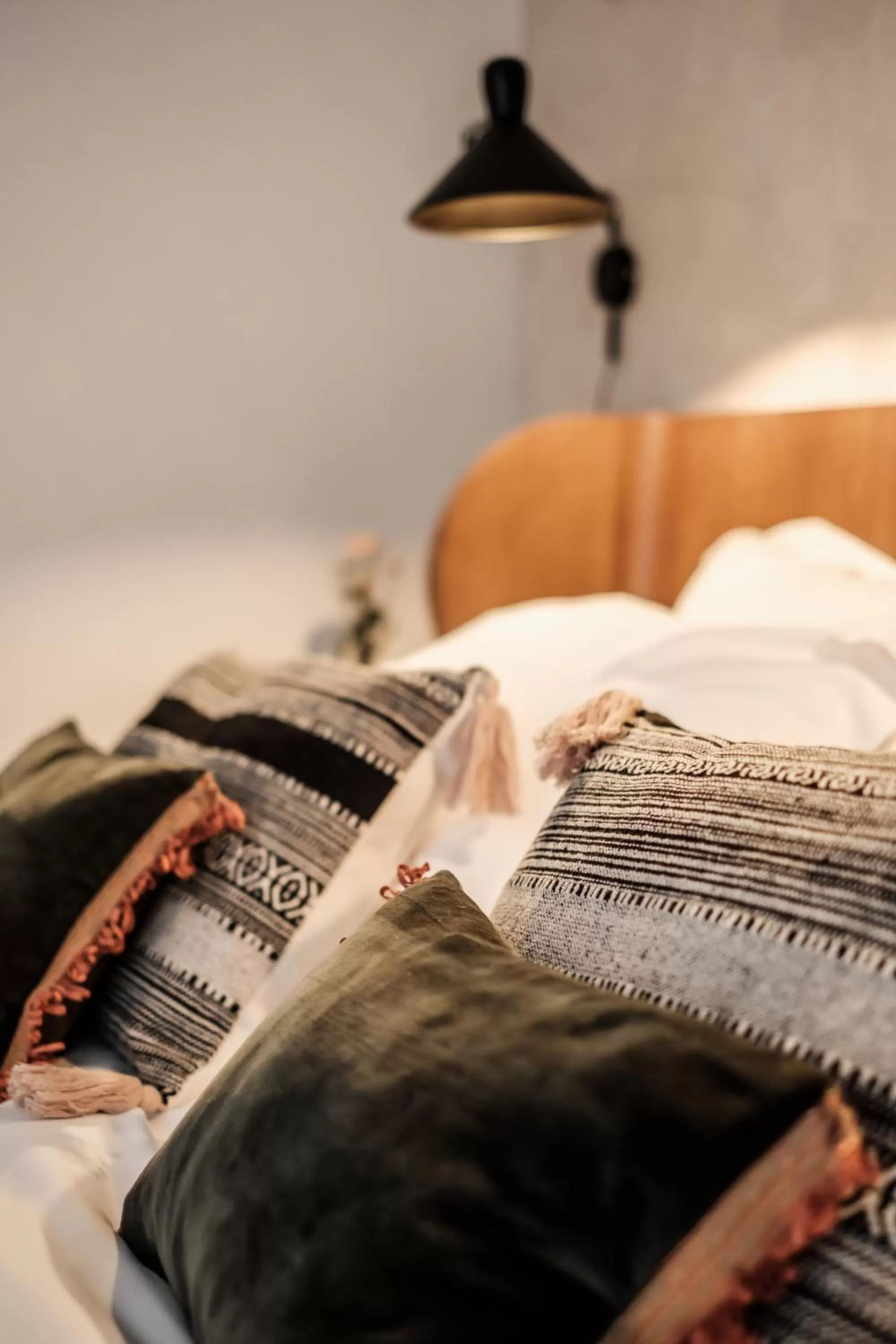 Bed in The Palamedes Amsterdam