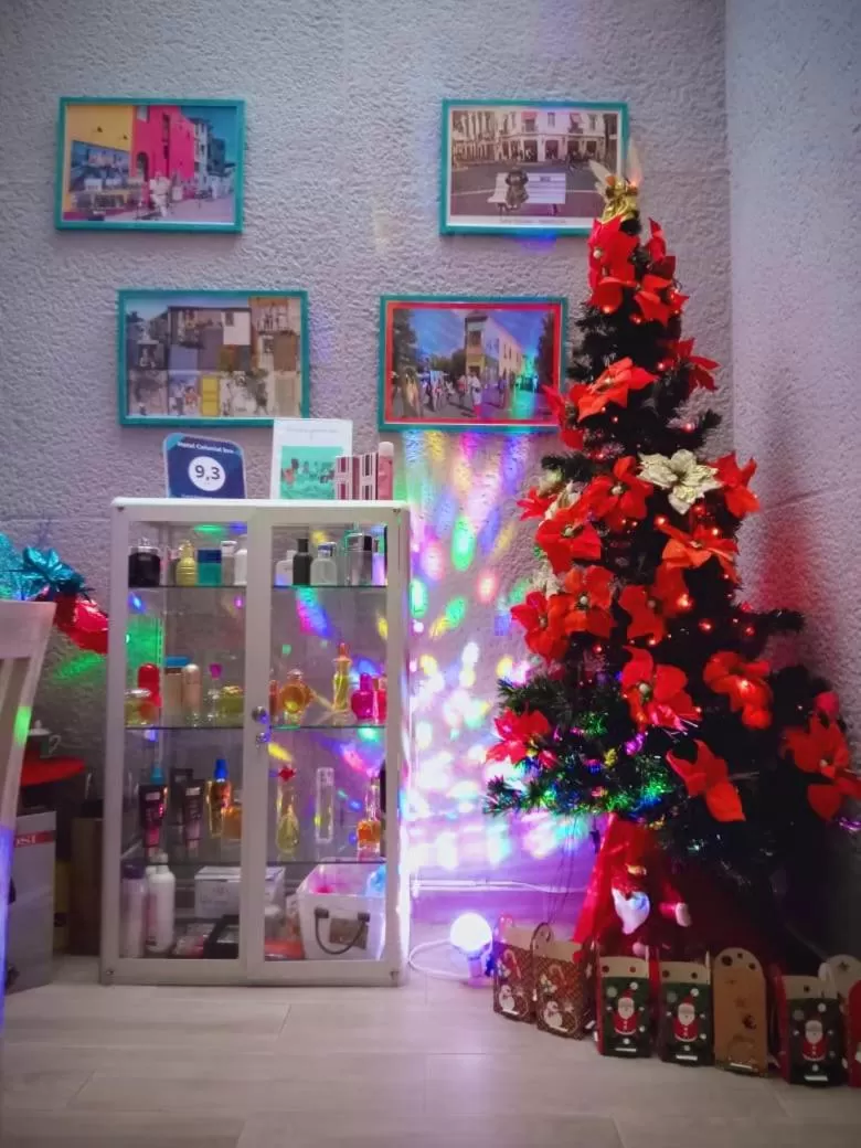 Living room in Hotel Maceo 55 - Colonial Inn