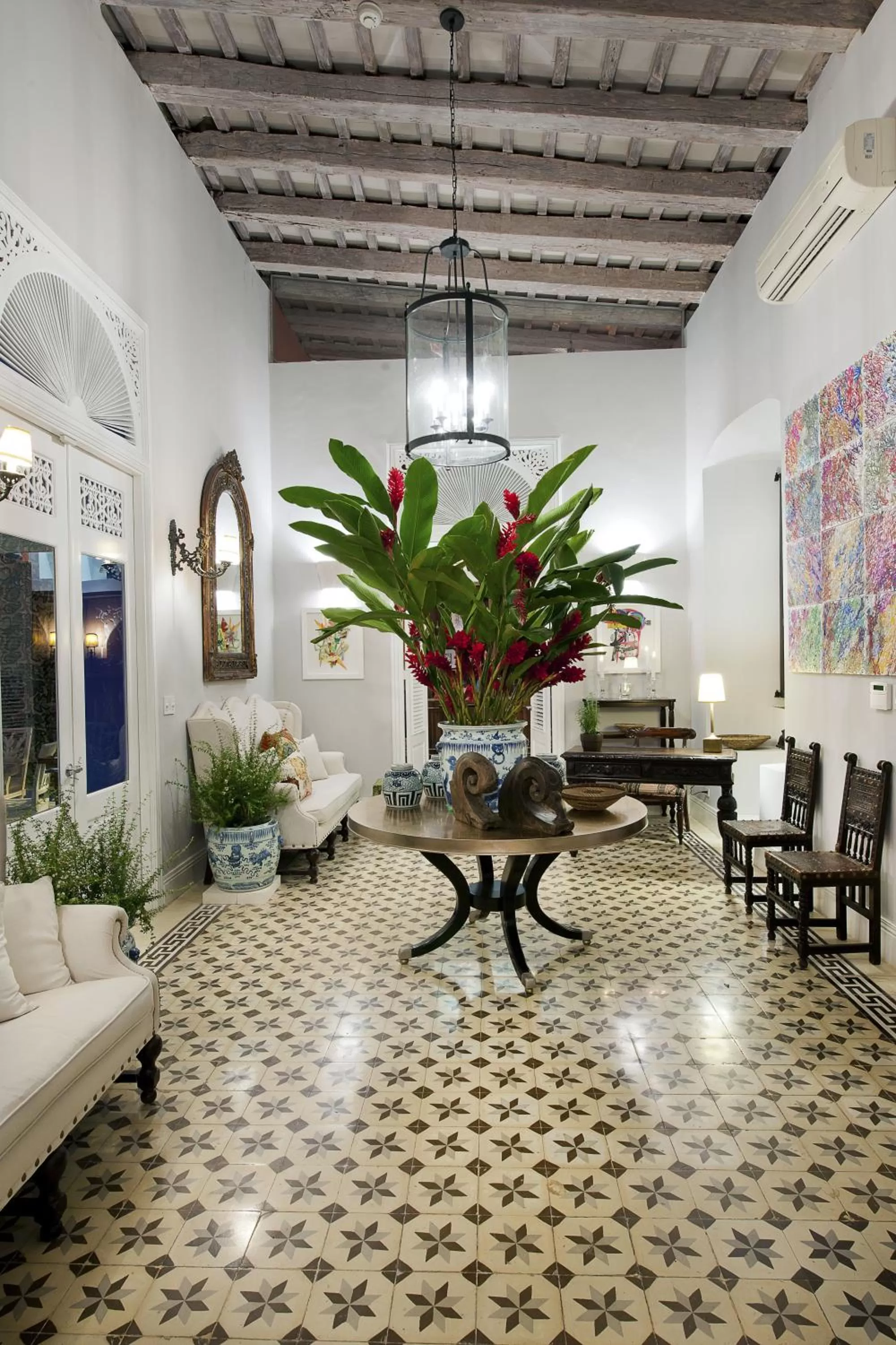 Lobby or reception in Casas del XVI