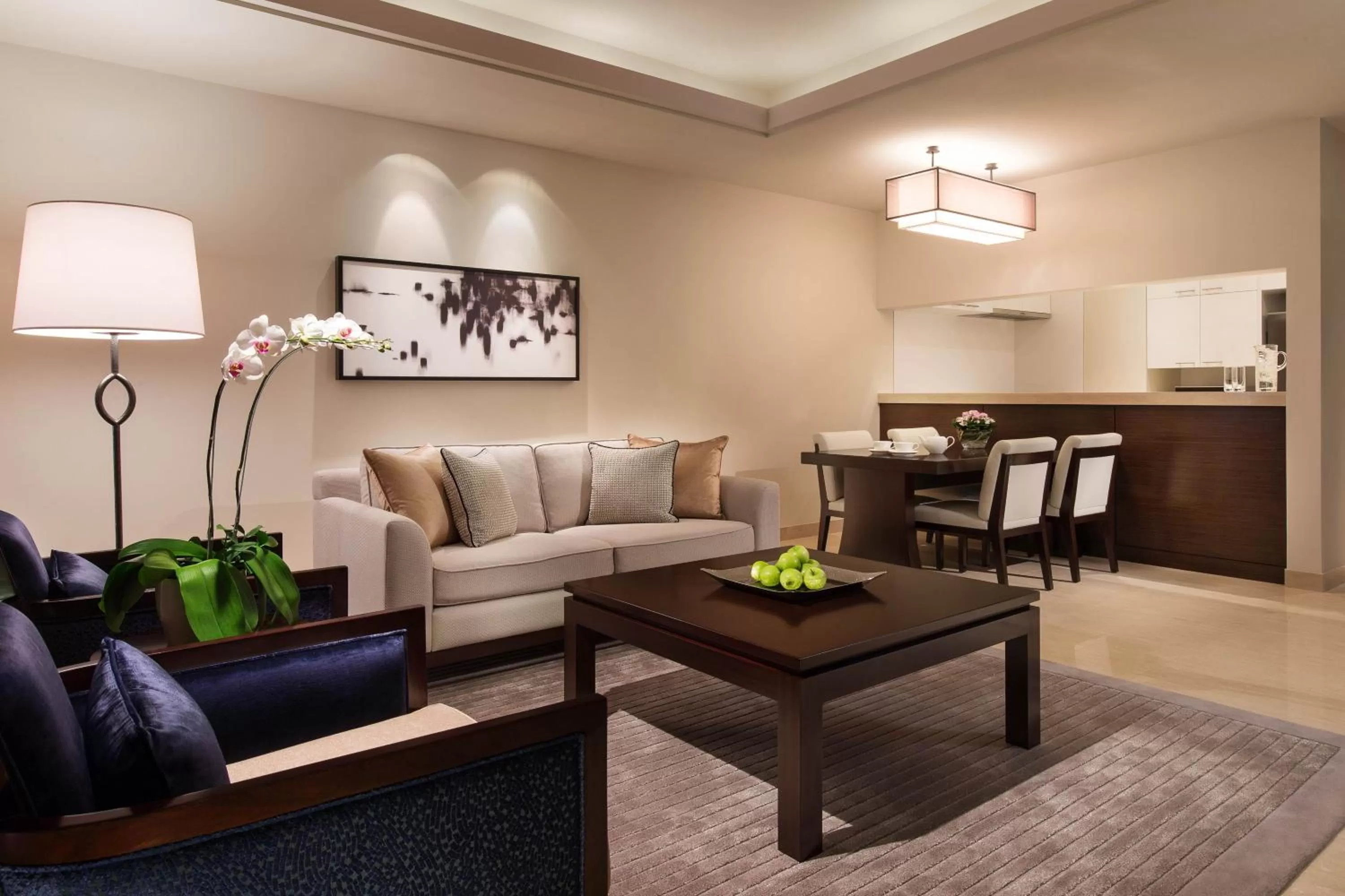 Living room in Fairmont Jakarta