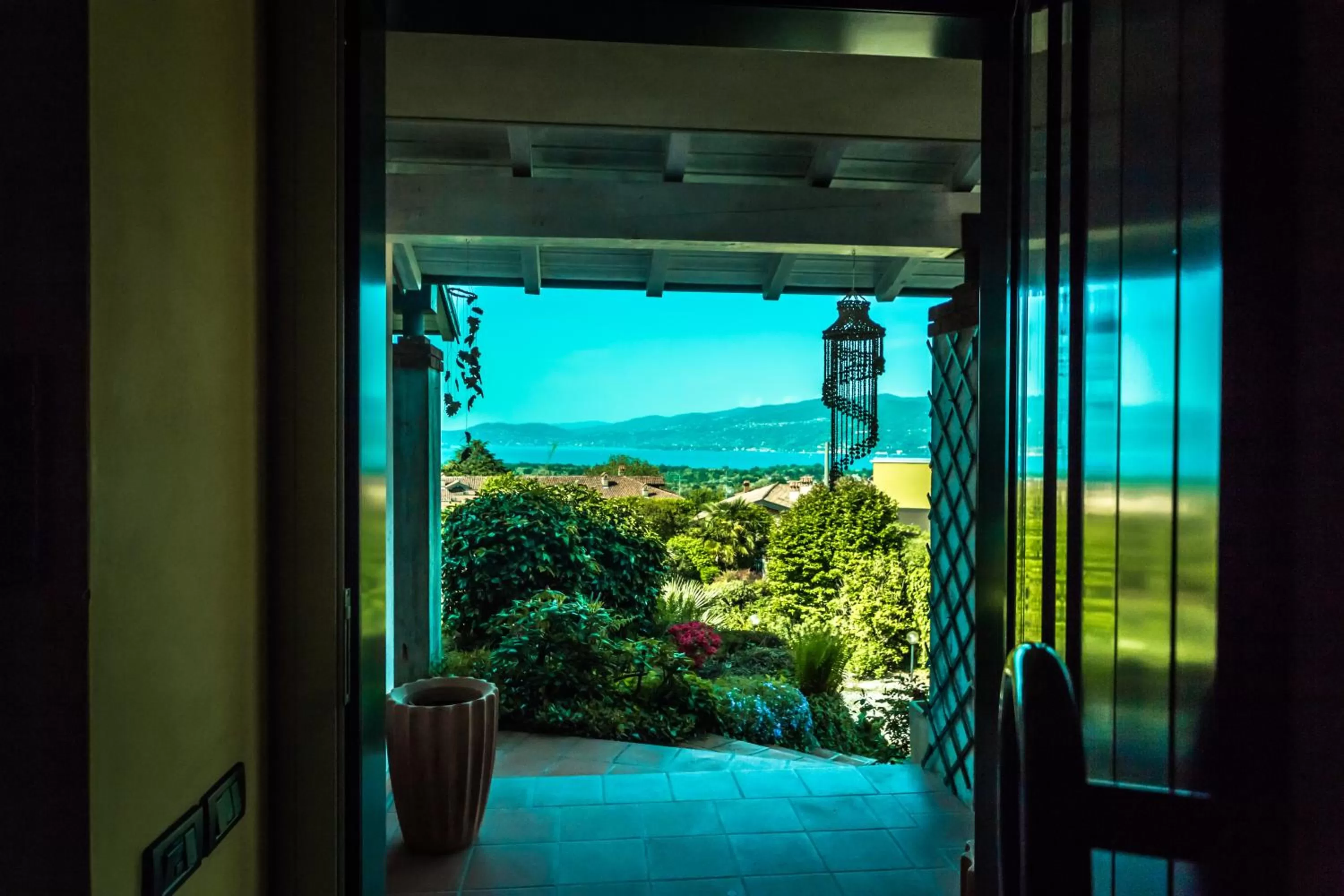 Natural landscape in Villa Buzzi