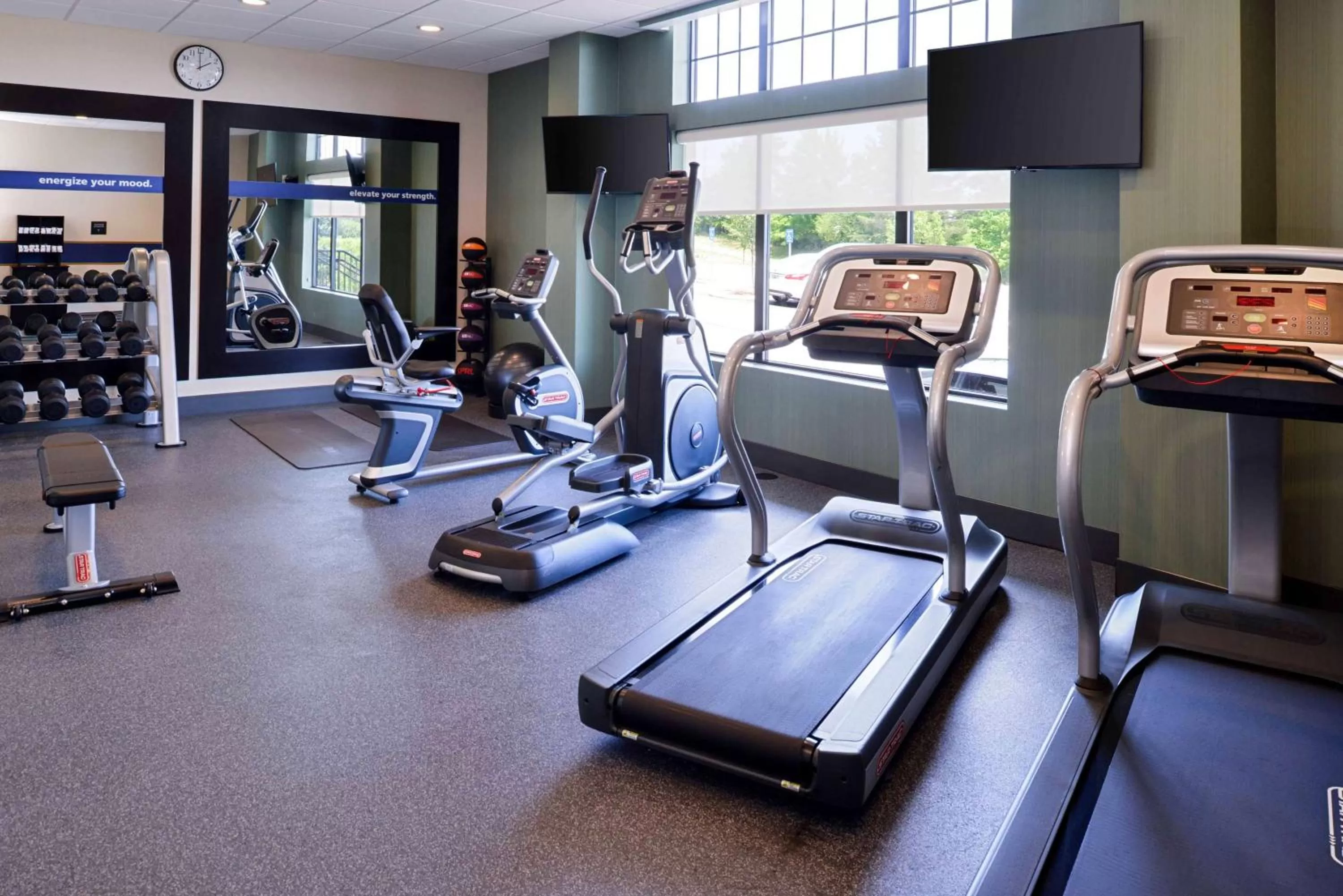 Fitness centre/facilities in Hampton Inn Pittsburgh - Wexford - Cranberry South