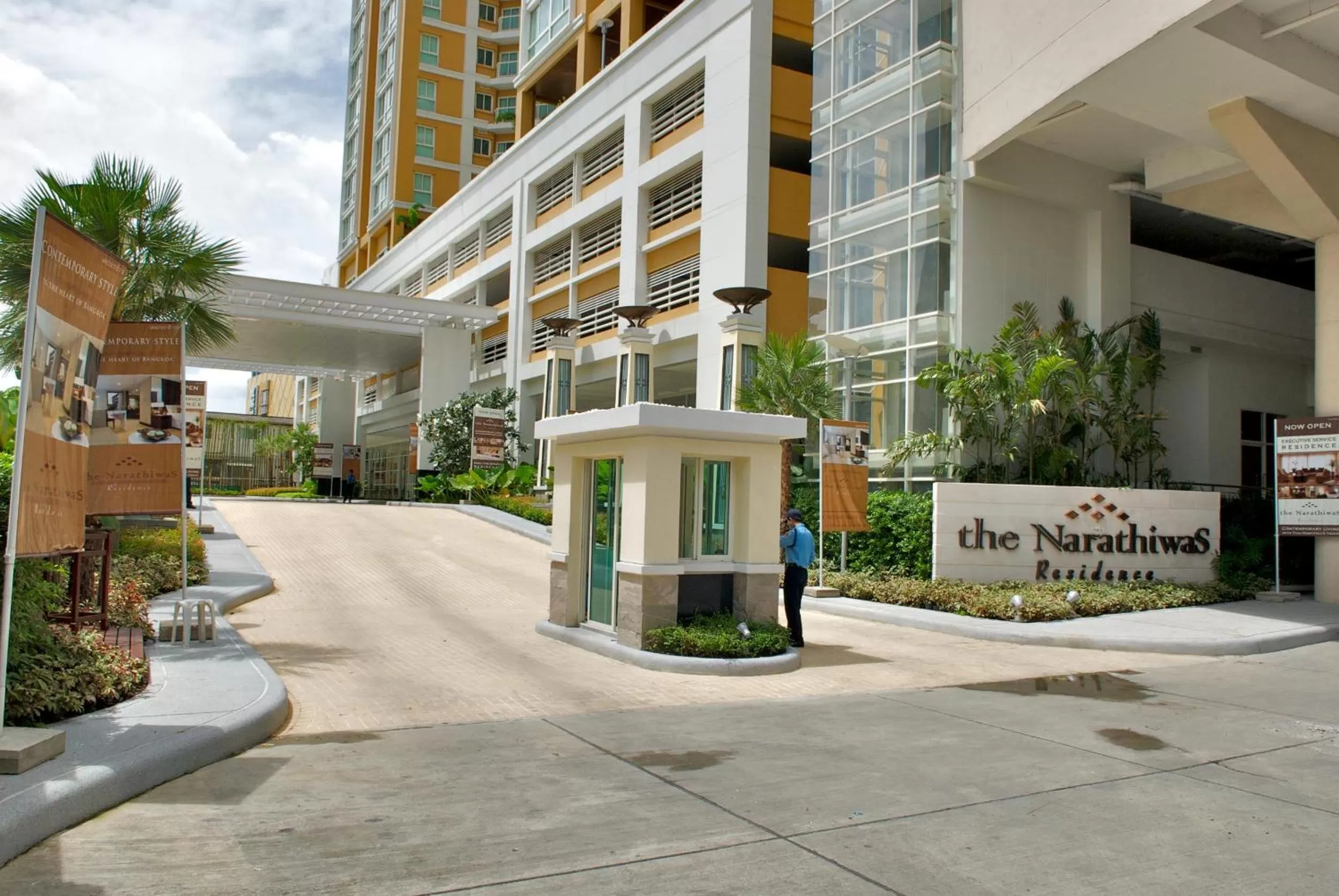Facade/entrance in The Narathiwas Hotel & Residence Sathorn Bangkok
