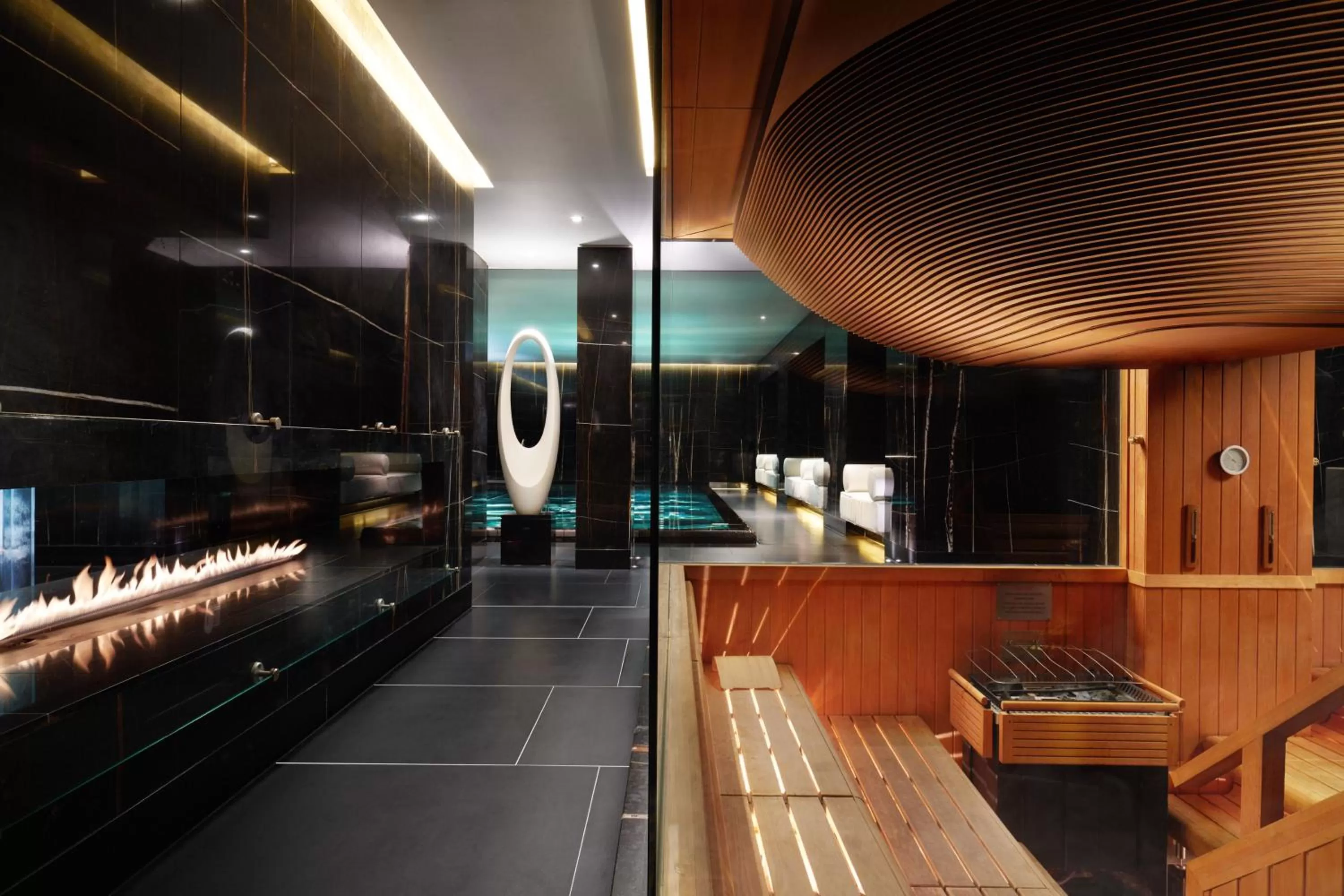 Sauna in Corinthia London