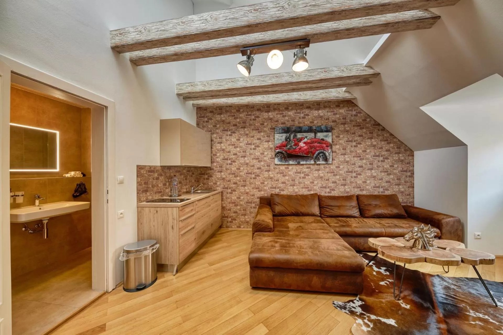 Living room in Aapartamentoos