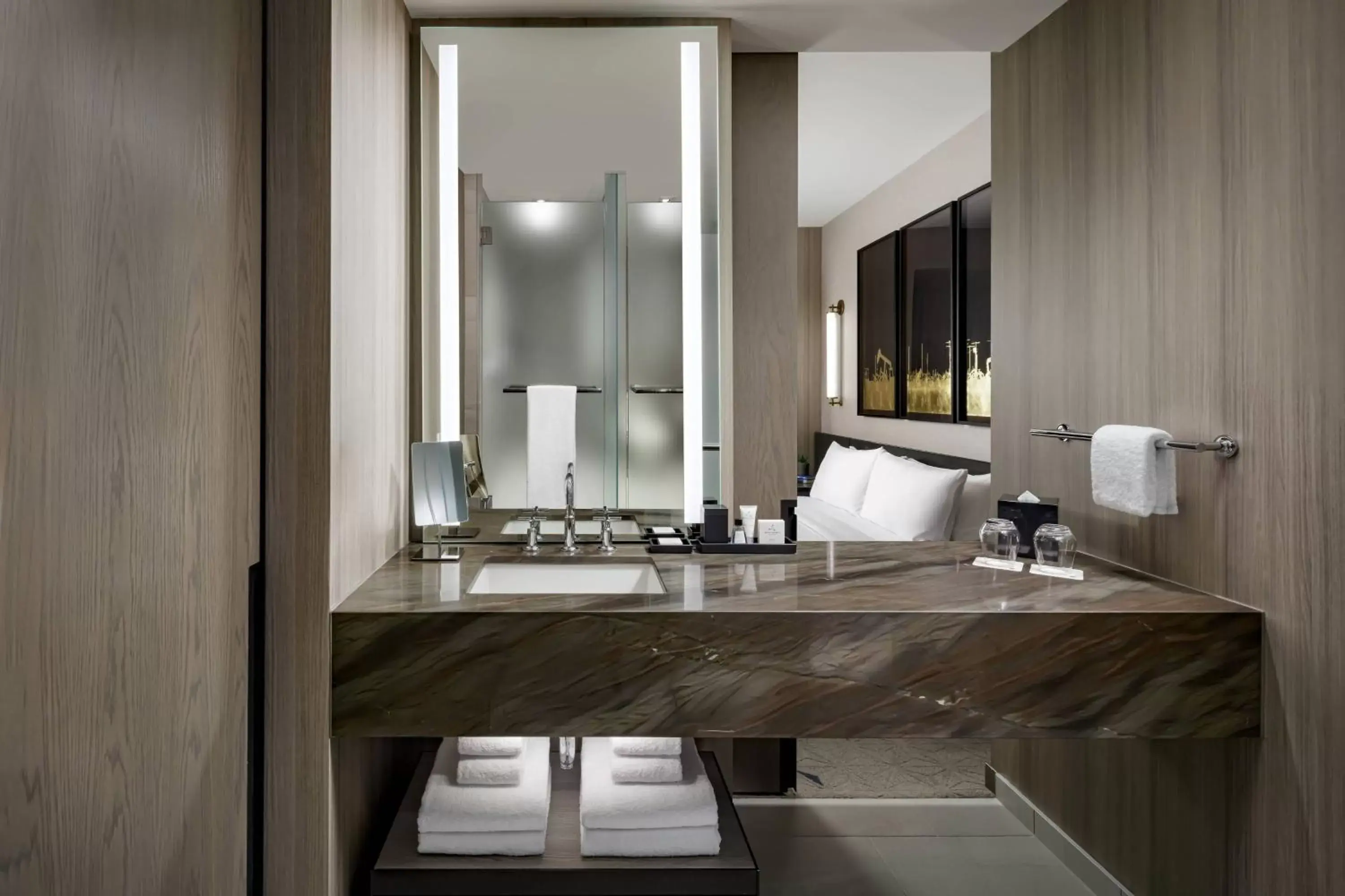 Executive Deluxe Room, Deluxe Guest room, 1 King in JW Marriott Edmonton ICE District Executive Deluxe Room, Deluxe Guest room, 1 King in JW Marriott Edmonton ICE District