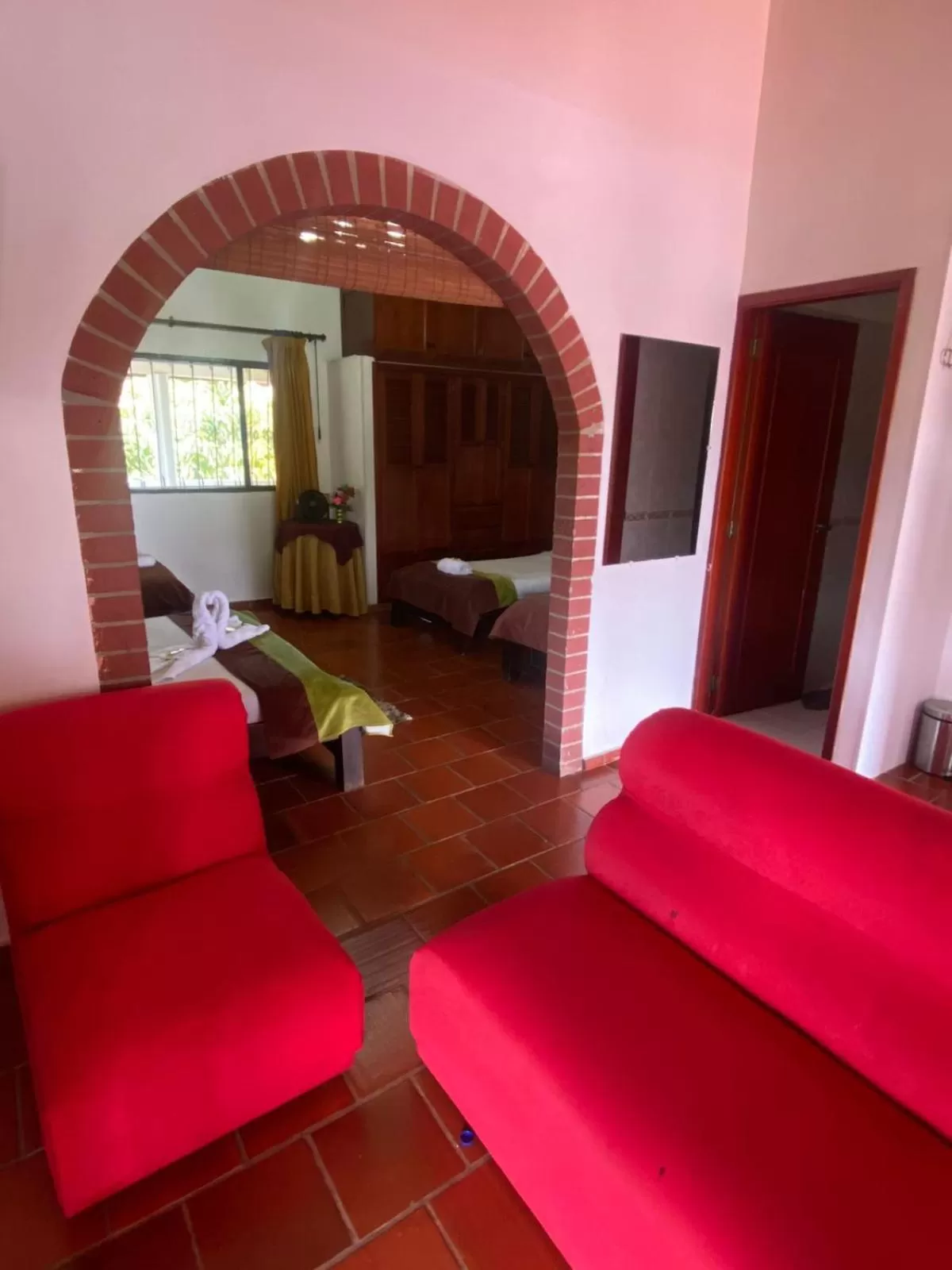 Seating Area in Hotel Campestre la Loma curiti