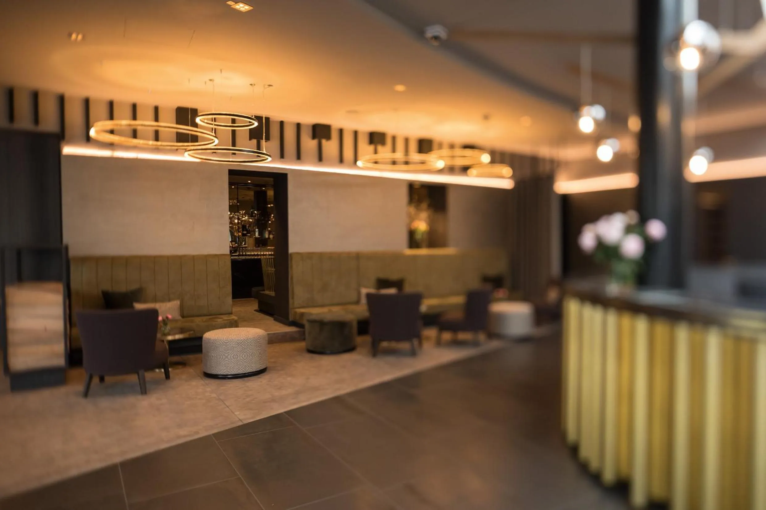 Lobby or reception in Parkhotel Schmid