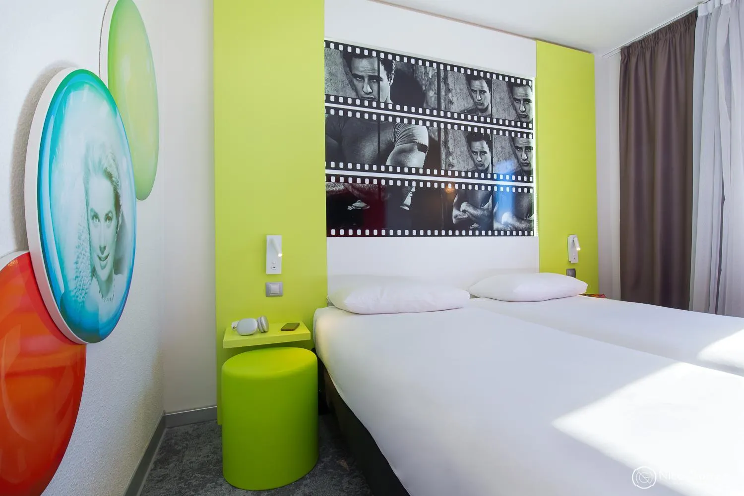 Bed in ibis Styles Cannes Le Cannet